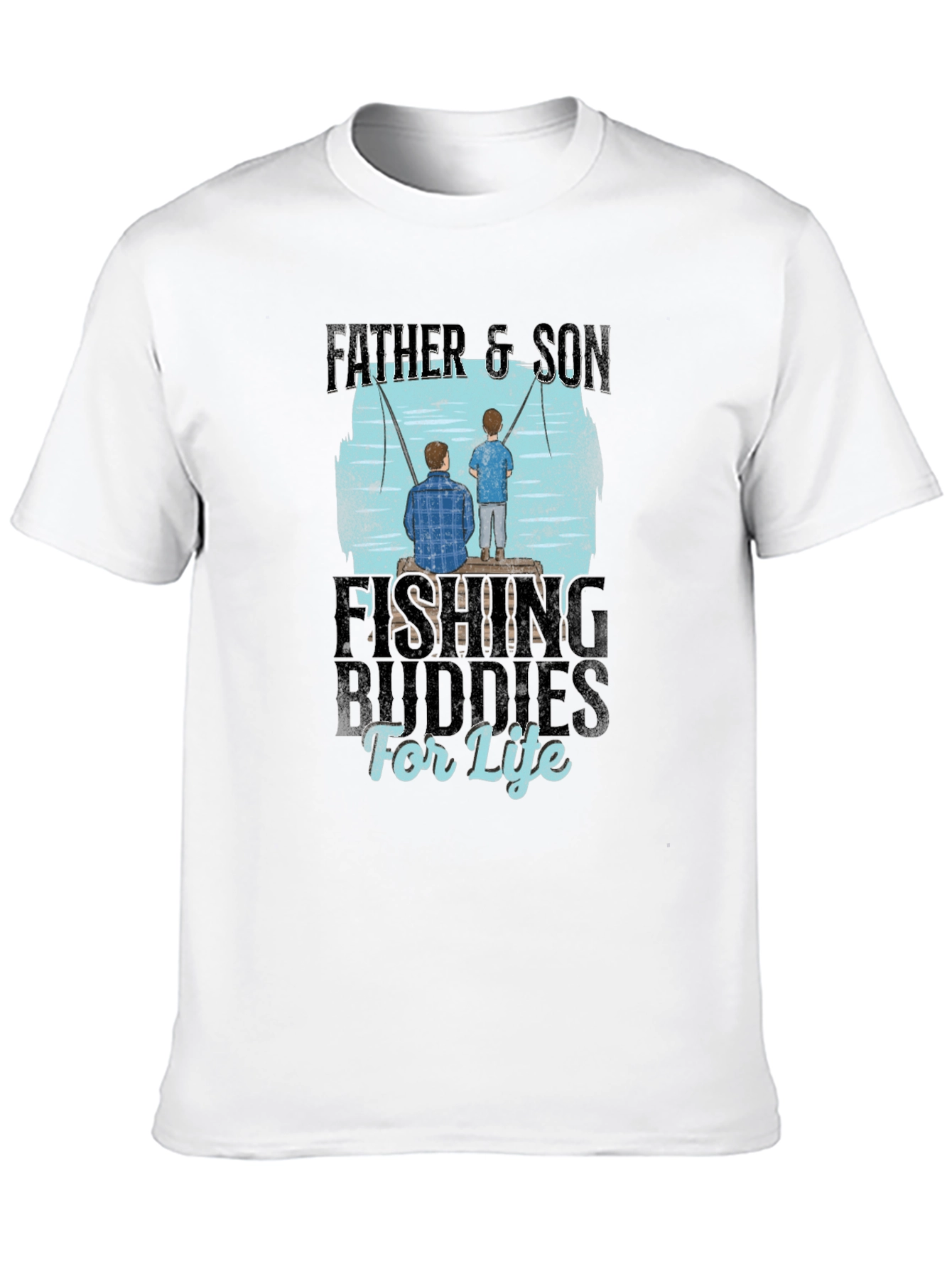 Father & Son Fishing Buddies T-Shirt