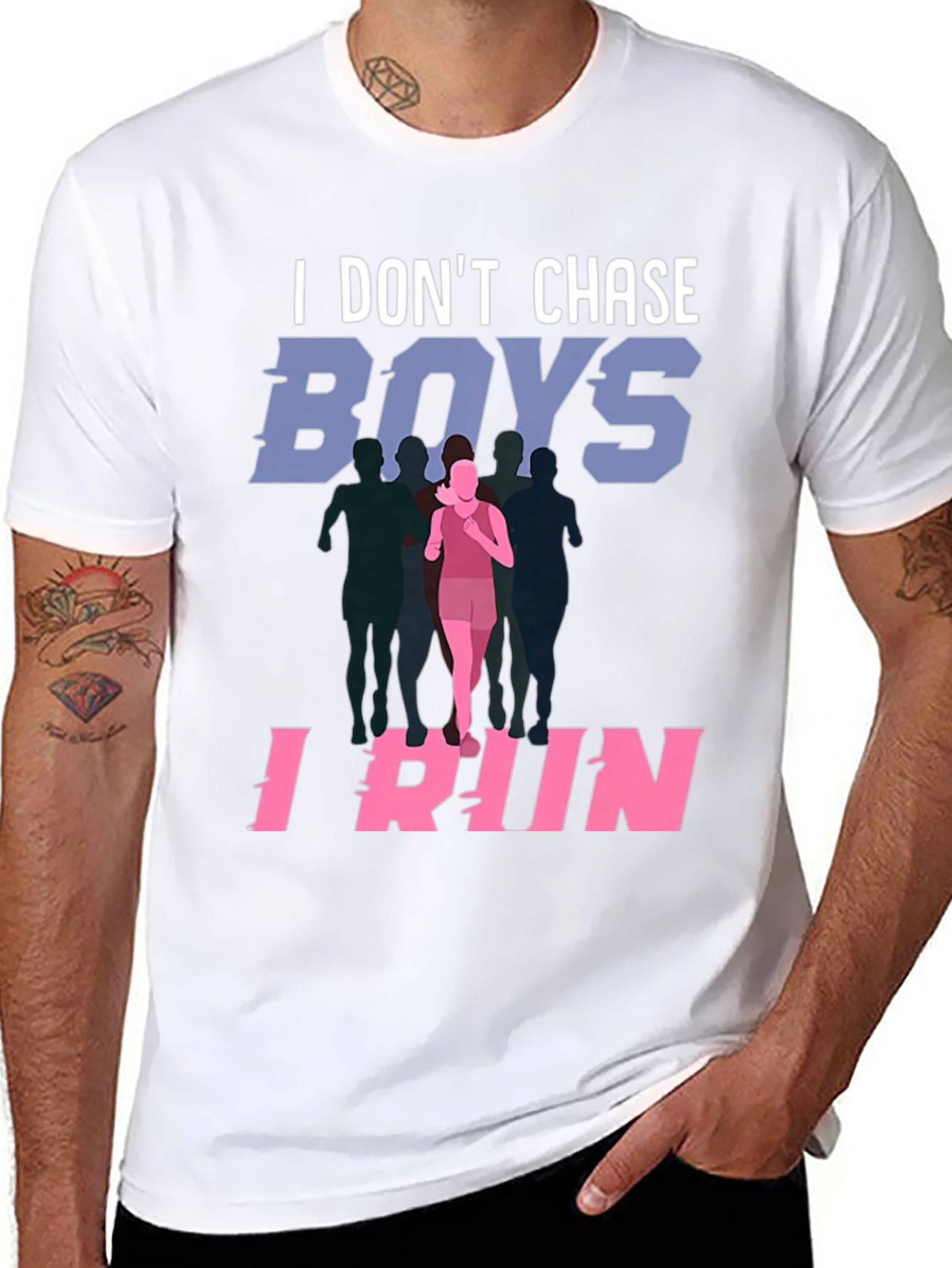 I Dont Chase Boys I Run T-Shirt