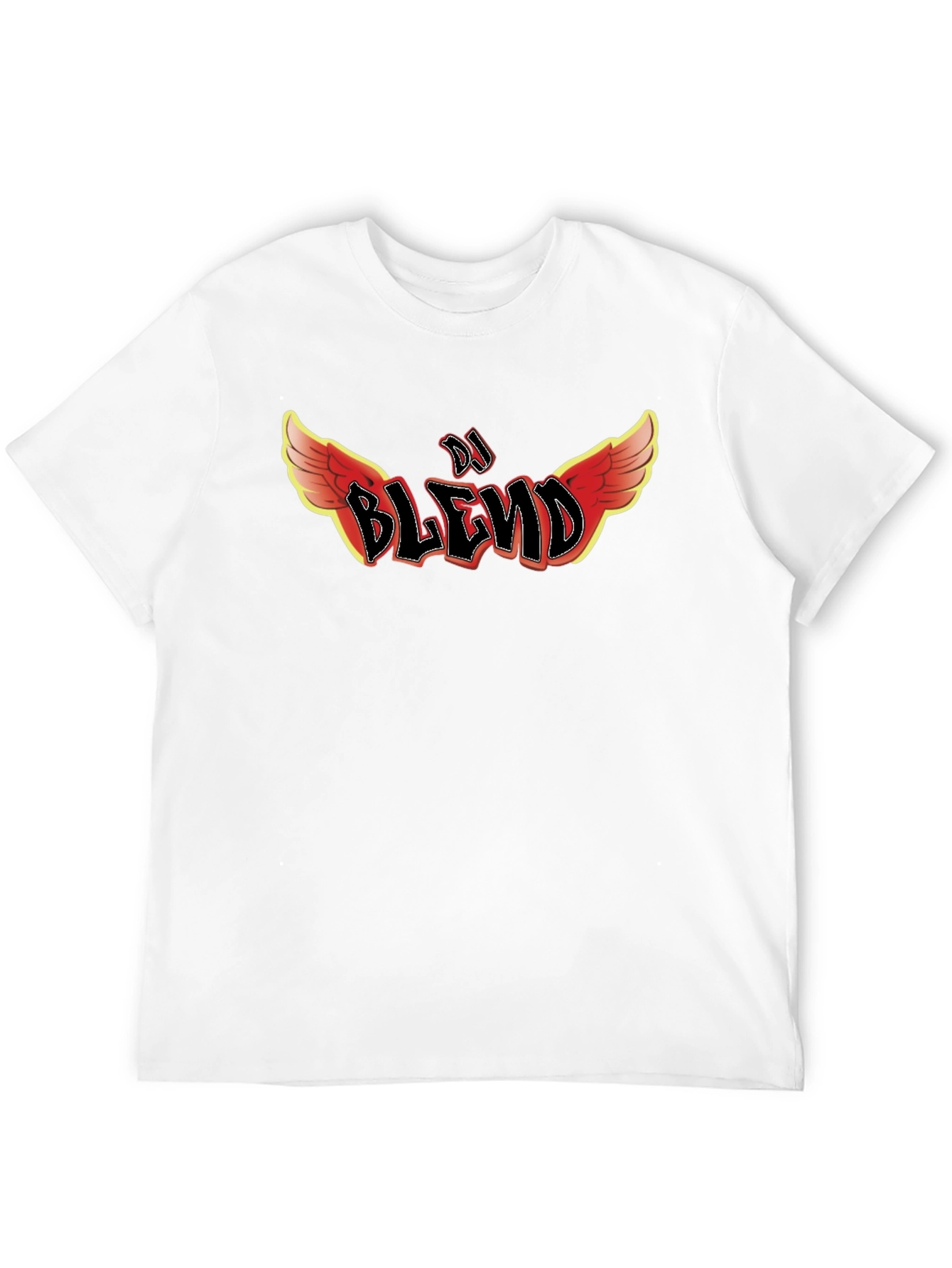 DJ Blend Graphic Tee - Cool Black T-Shirt
