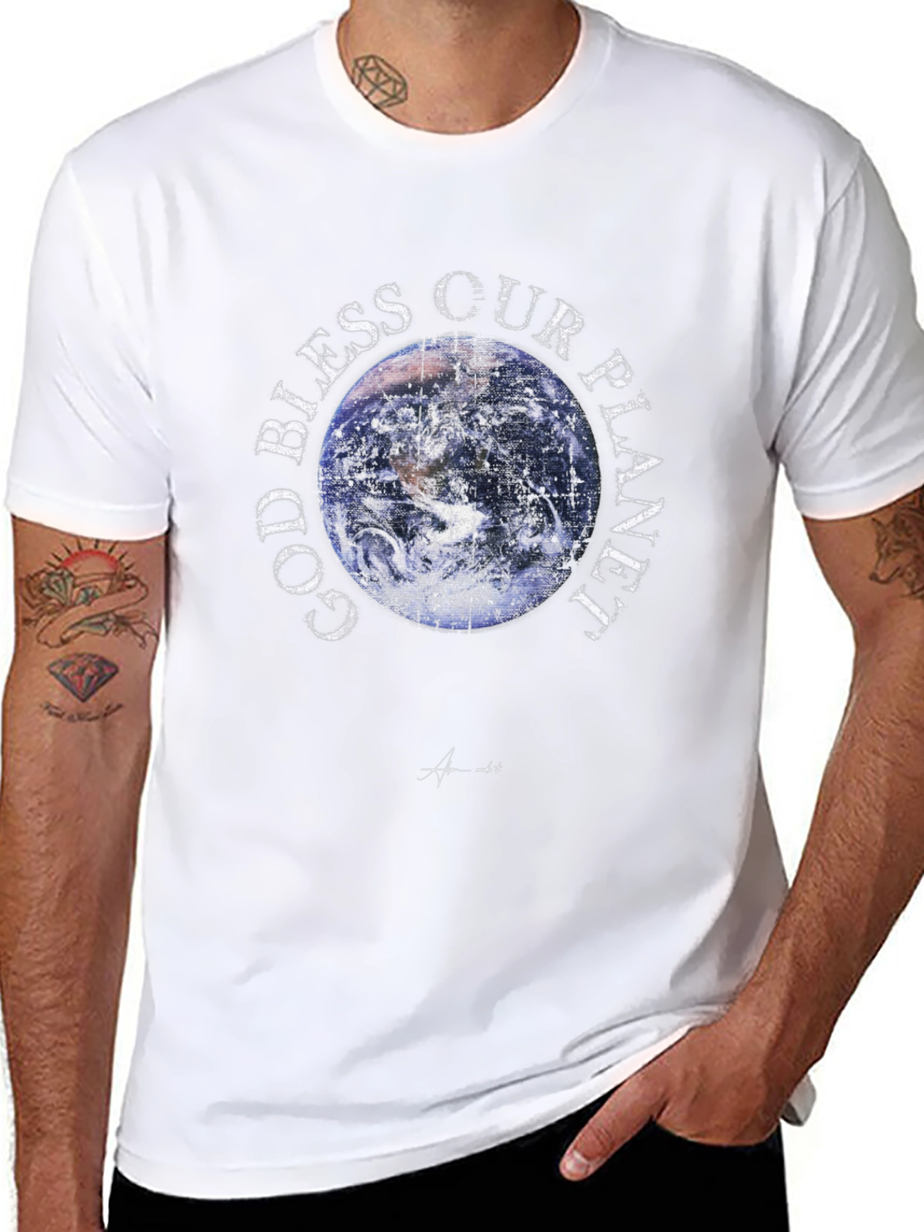 God Bless Our Planet Graphic Tee
