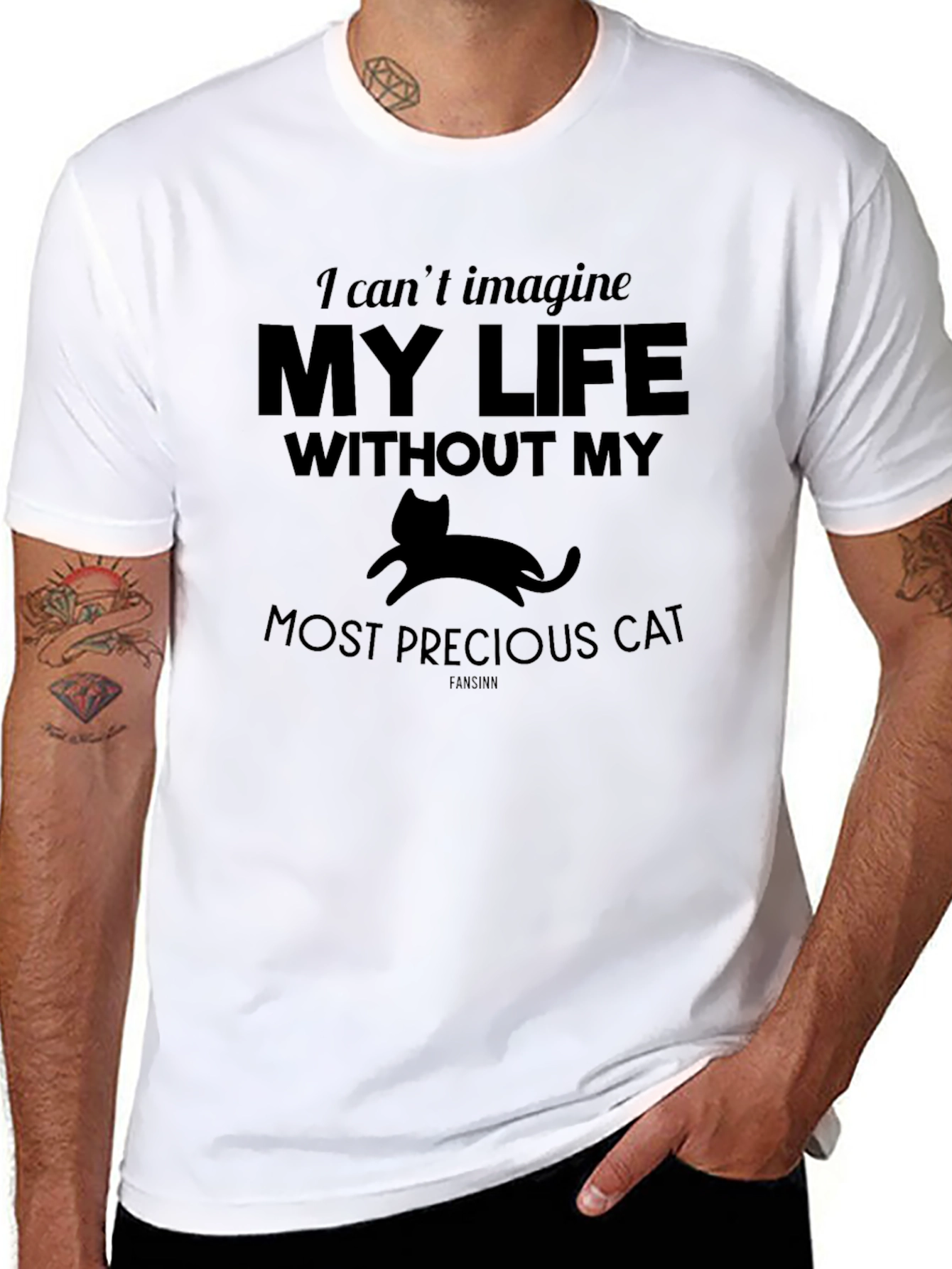I Cant Imagine My Life Without My Cat T-Shirt