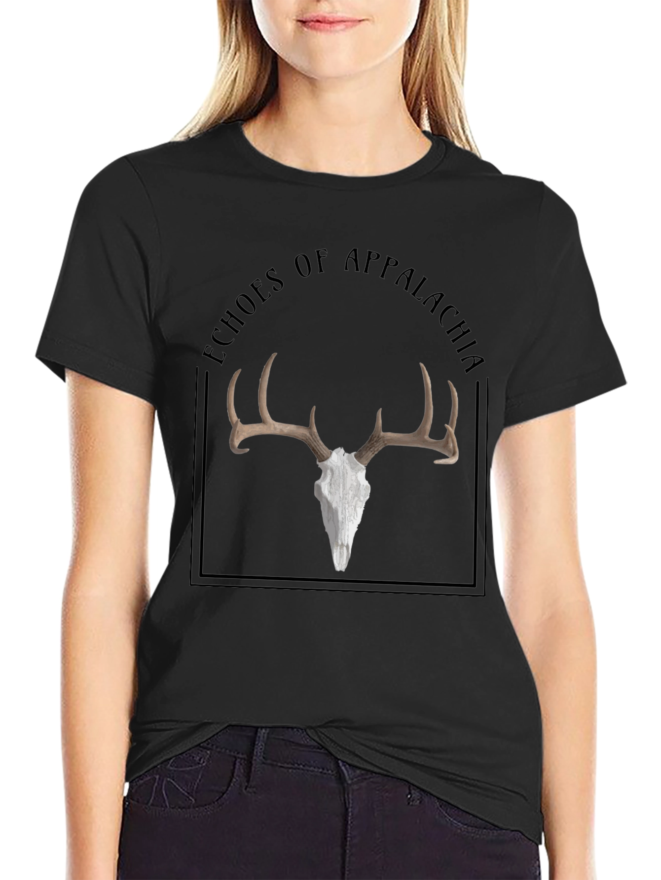 Echoes of Appalachia Deer Skull Tee