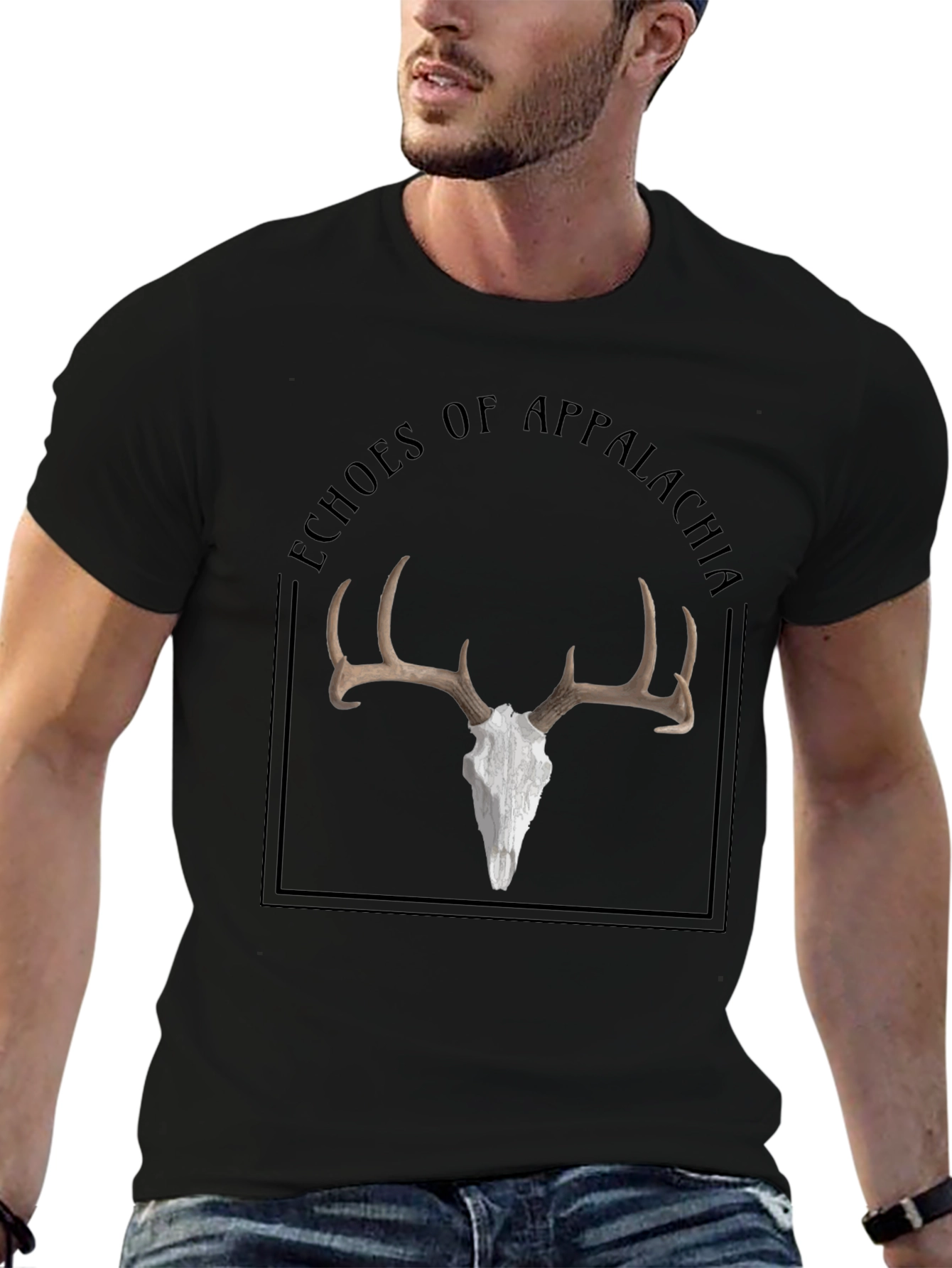 Echoes of Appalachia Deer Skull Tee