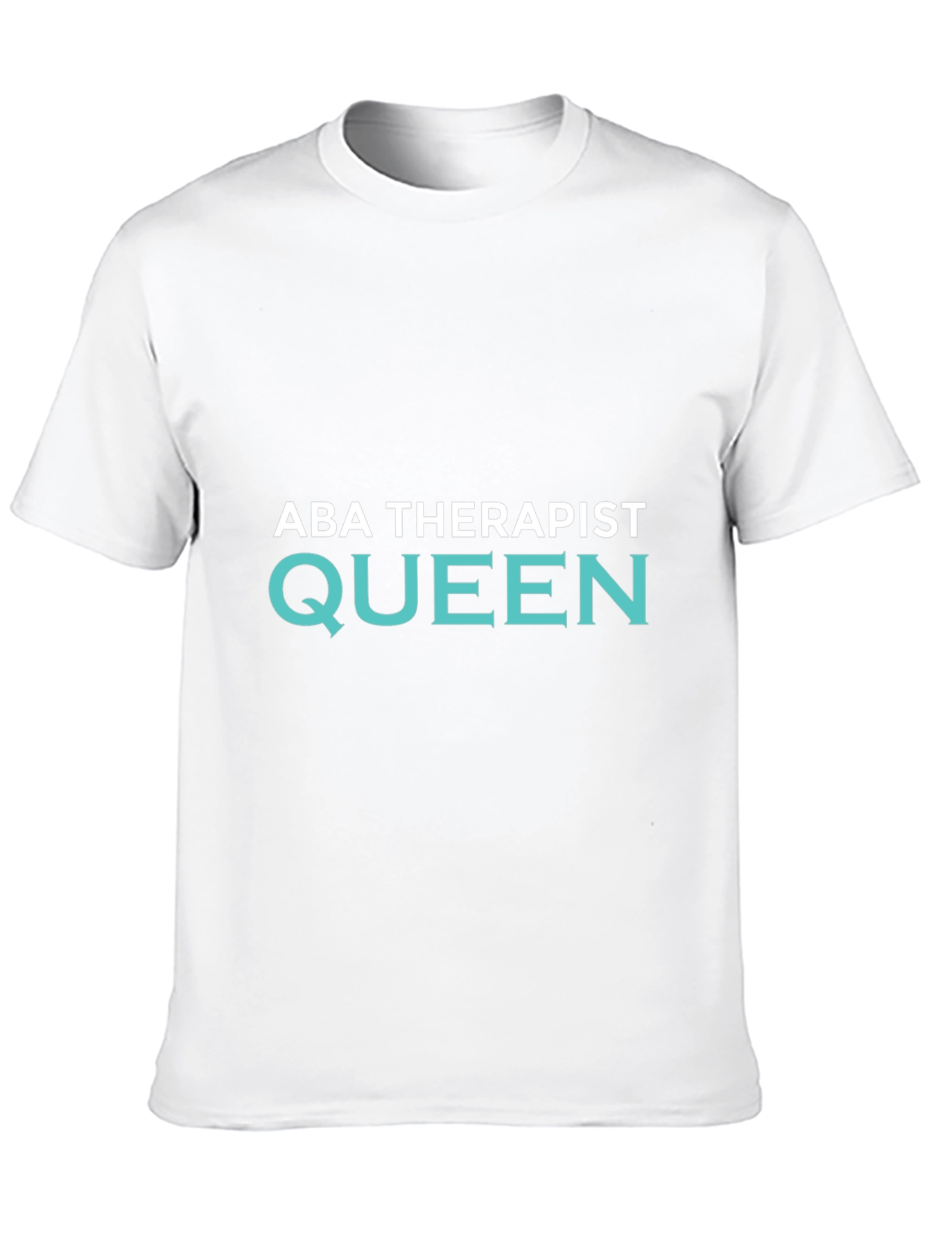 ABA Therapist Queen Black T-Shirt