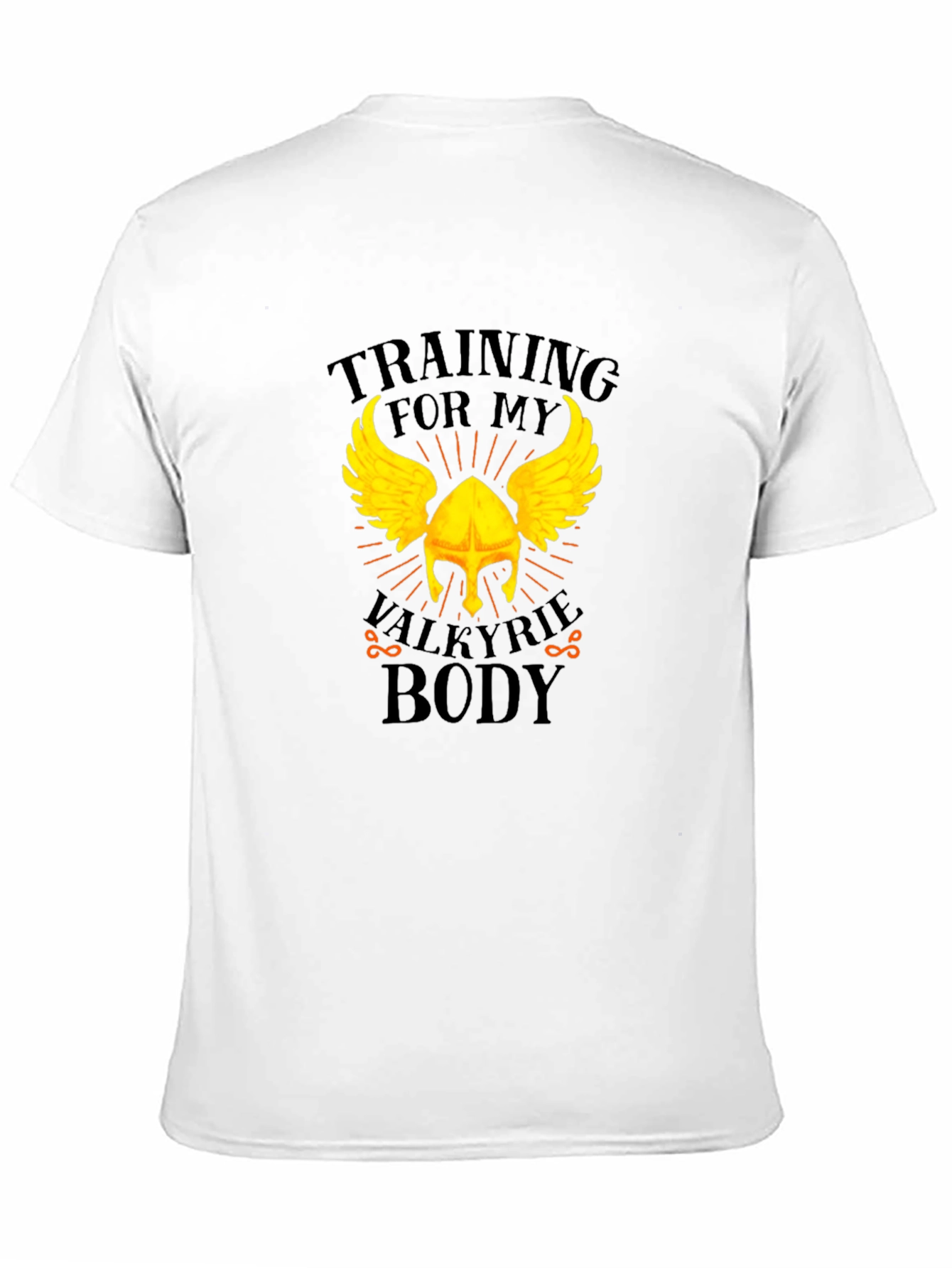 Valkyrie Body Training Graphic Tee - Black