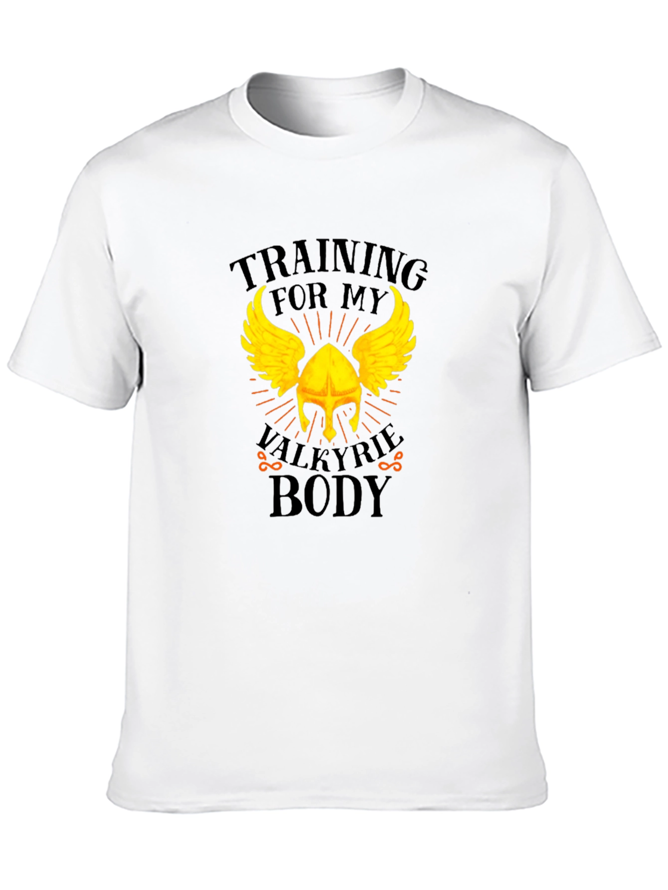 Valkyrie Body Training Graphic Tee - Black