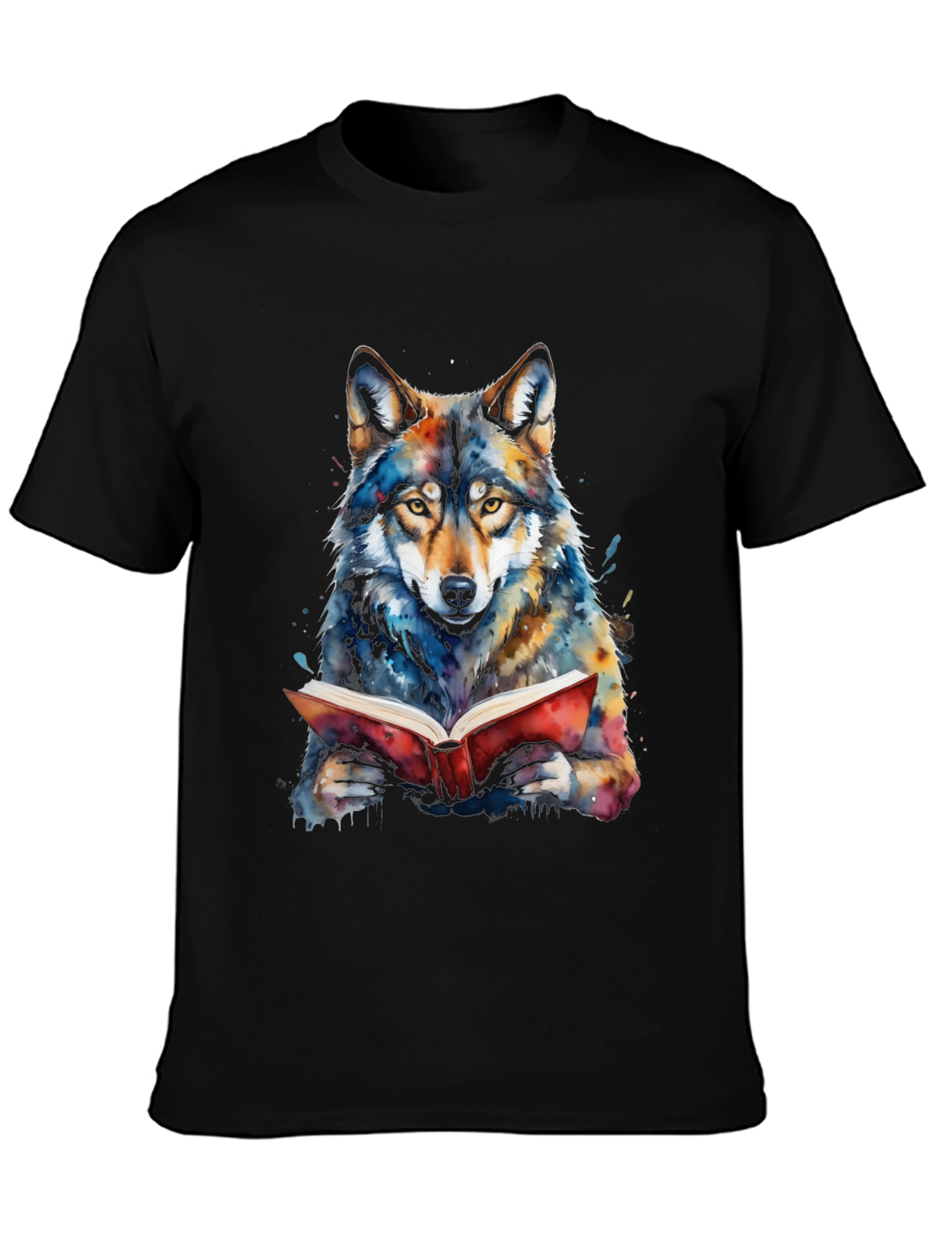 Reading Wolf Graphic Tee
