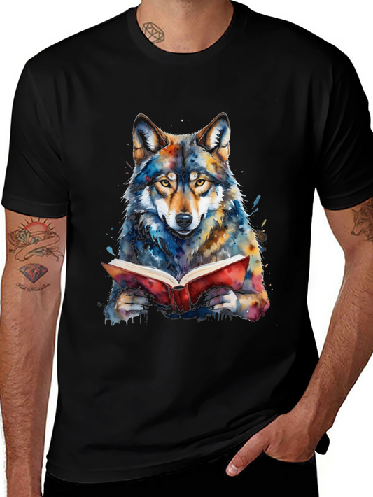 Reading Wolf Graphic Tee