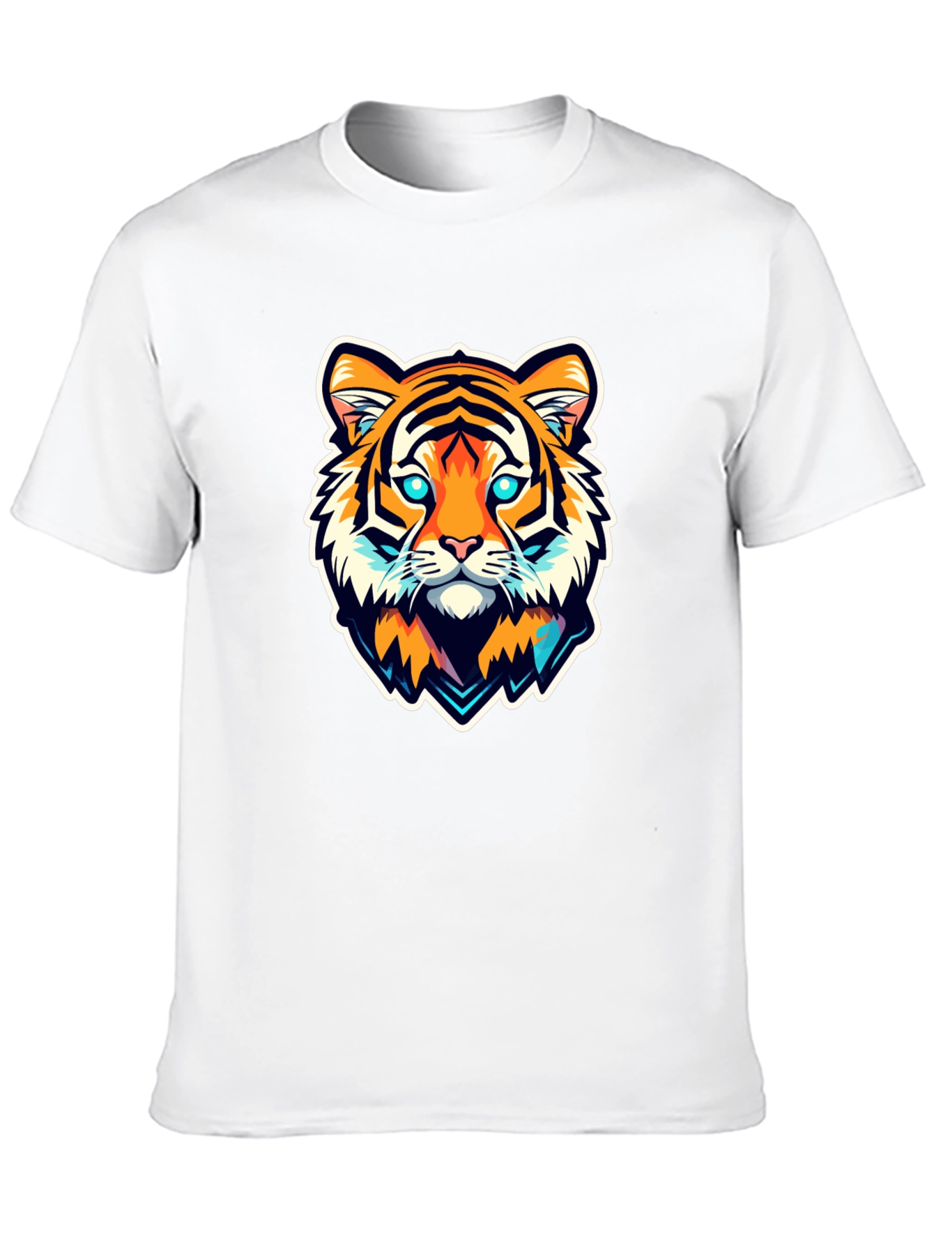 Tiger Graphic Print Tee