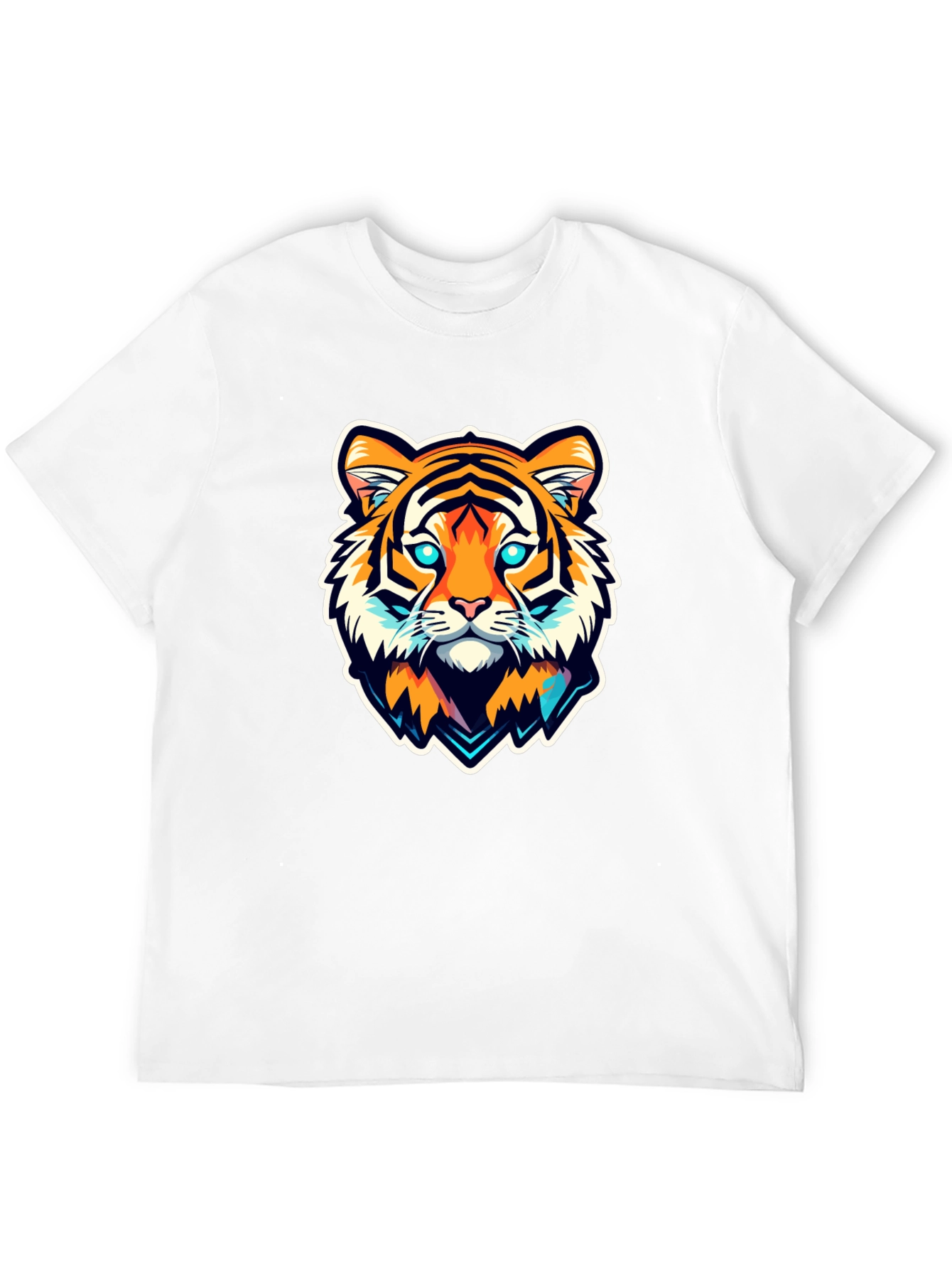 Tiger Graphic Print Tee