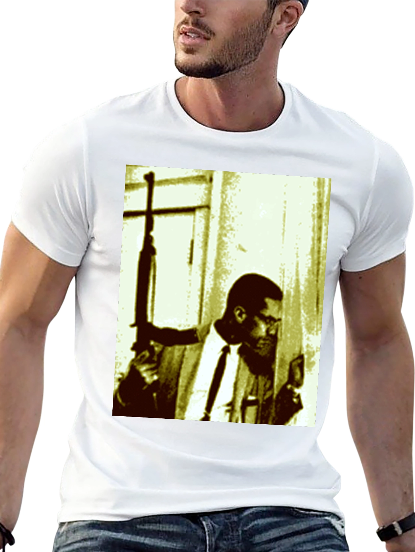 Malcolm X T-Shirt - Iconic Image