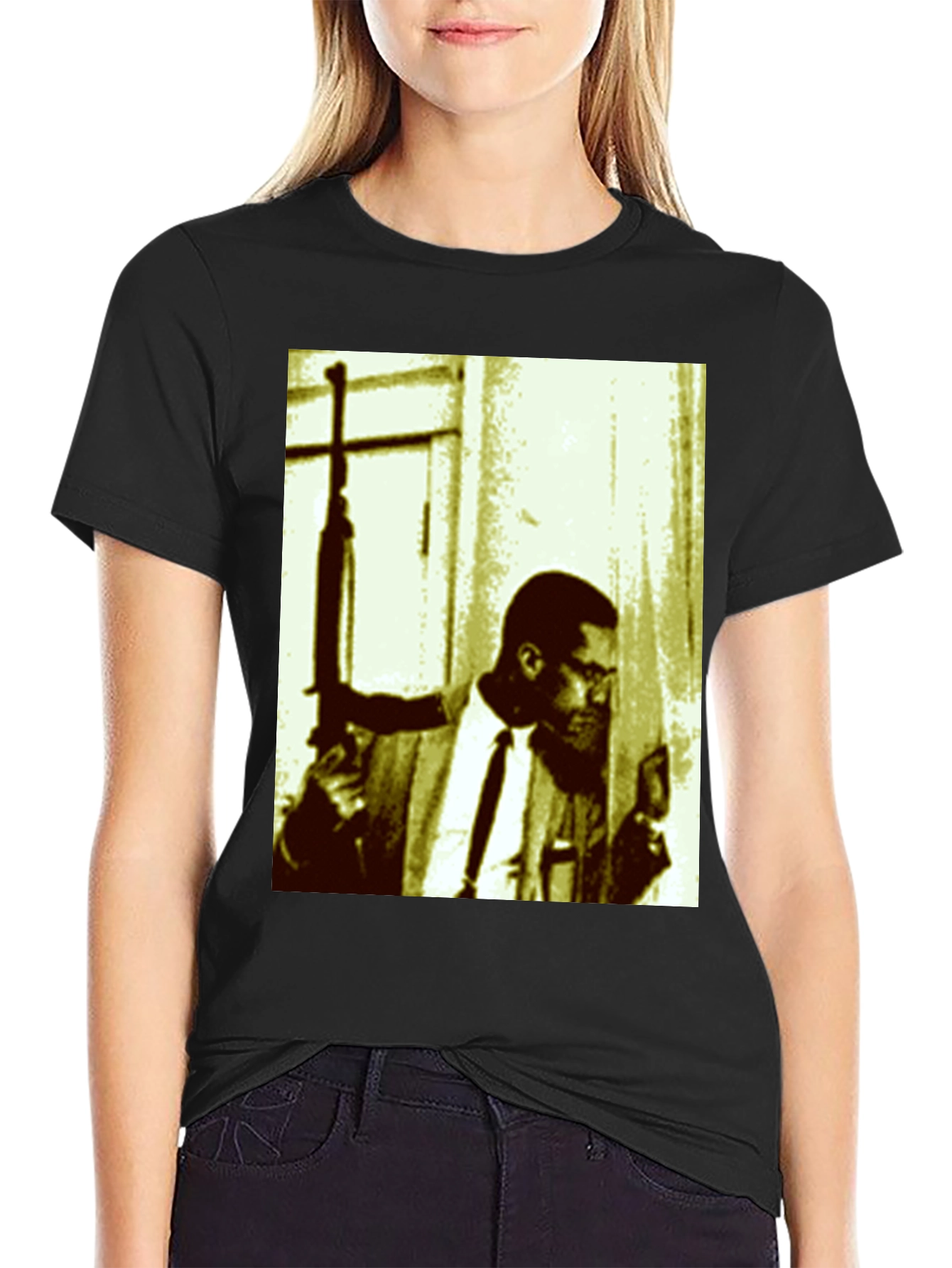 Malcolm X T-Shirt - Iconic Image