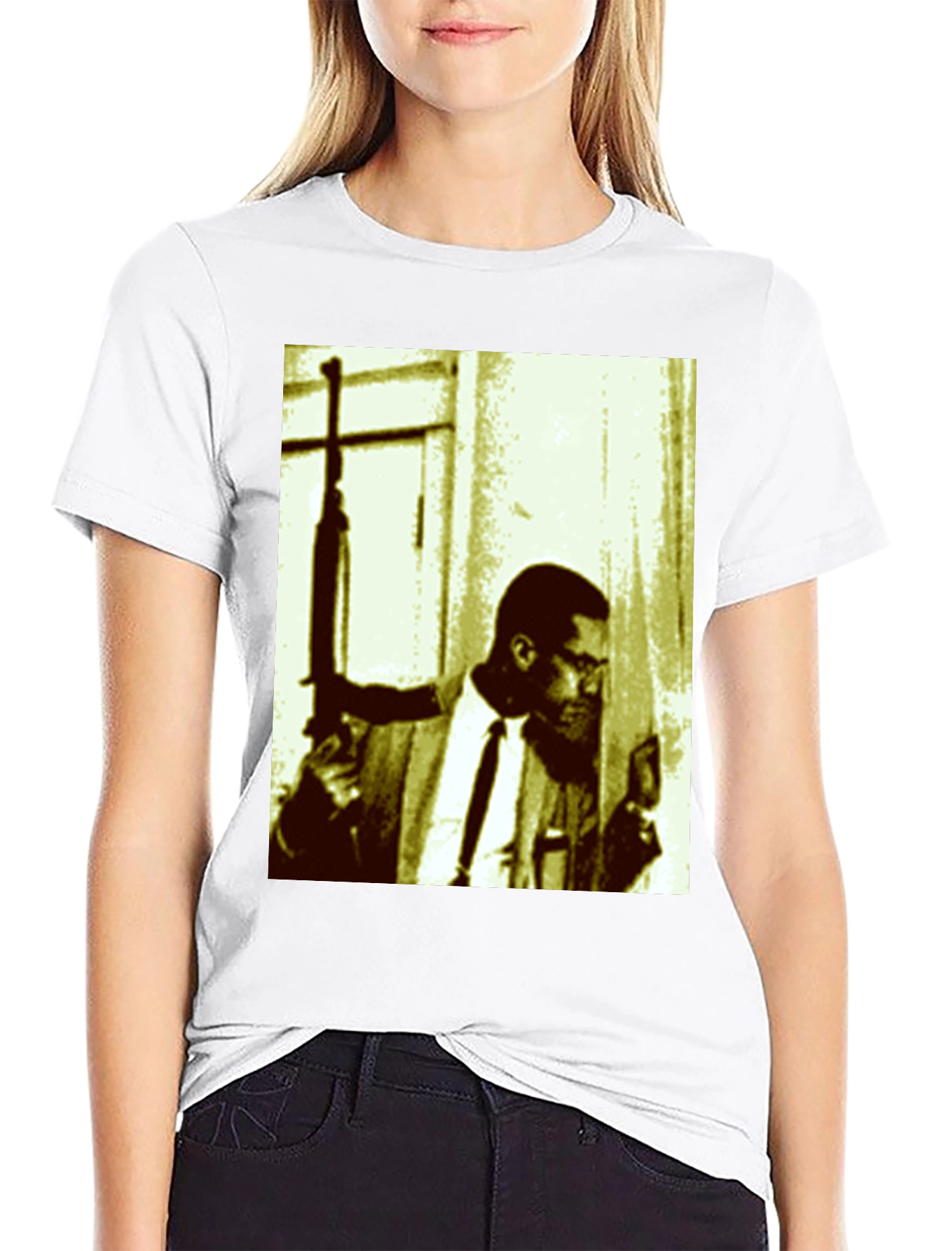 Malcolm X T-Shirt - Iconic Image