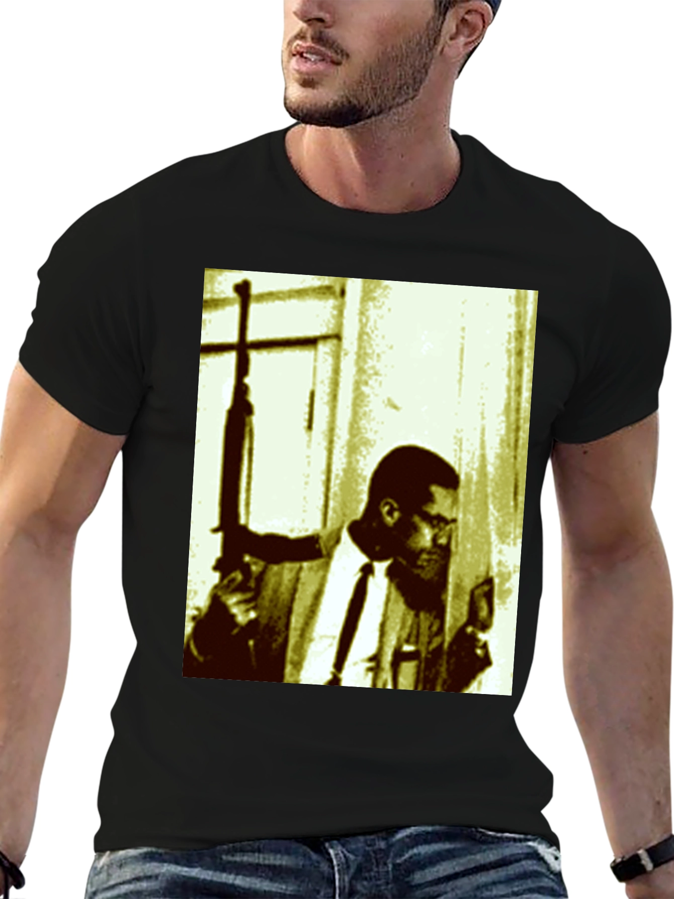 Malcolm X T-Shirt - Iconic Image