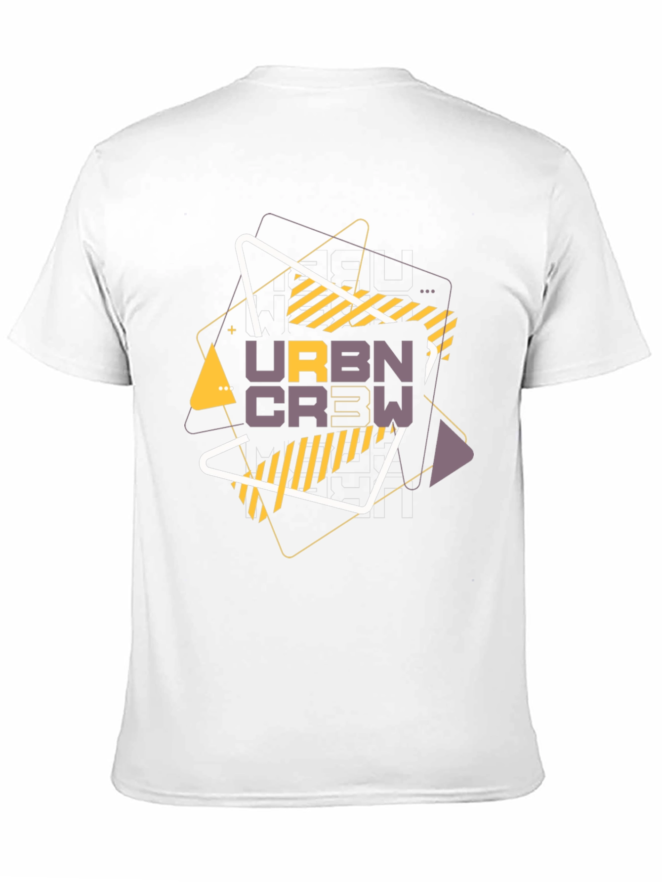 Urban Crew Graphic T-Shirt - Black