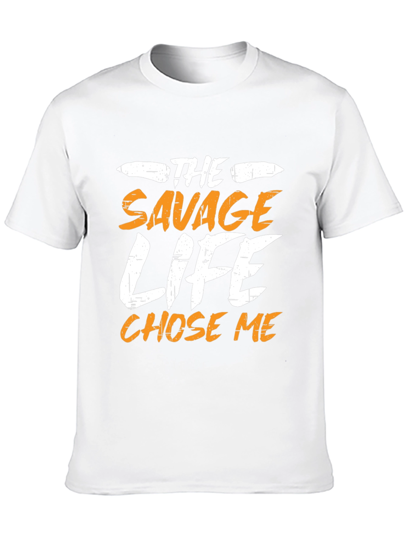 Savage Life Mens Graphic T-Shirt - Black