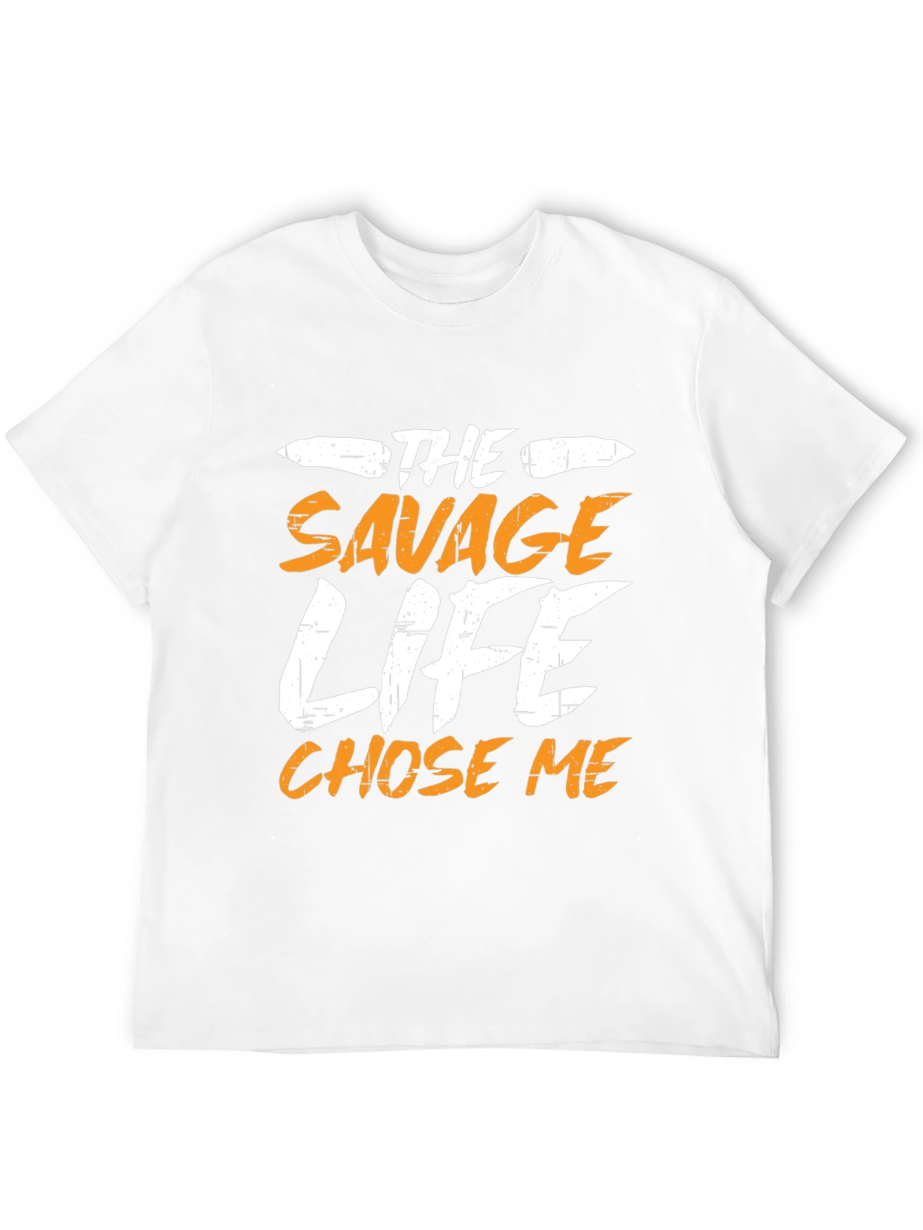 Savage Life Mens Graphic T-Shirt - Black
