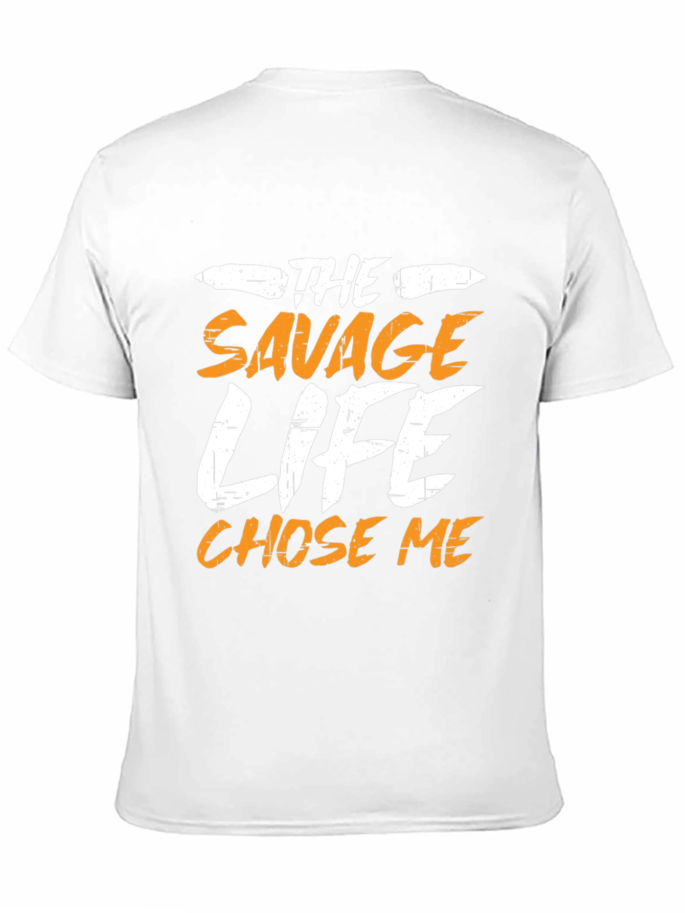 Savage Life Mens Graphic T-Shirt - Black