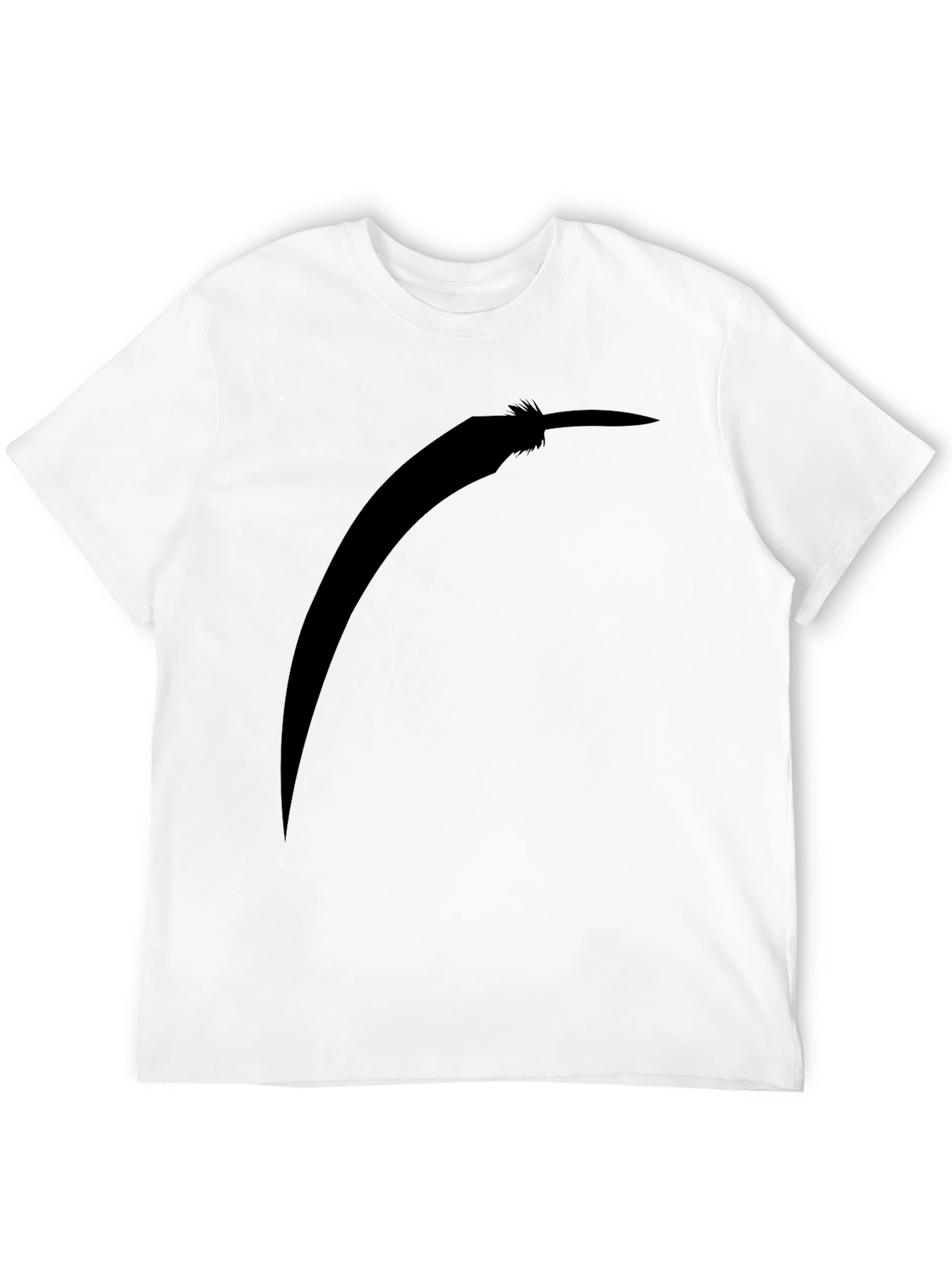 Black T-Shirt with Pepper Silhouette