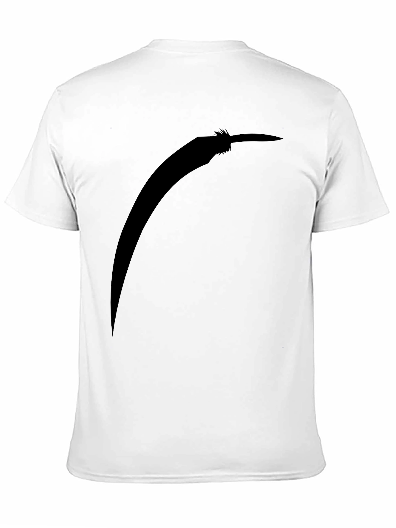 Black T-Shirt with Pepper Silhouette