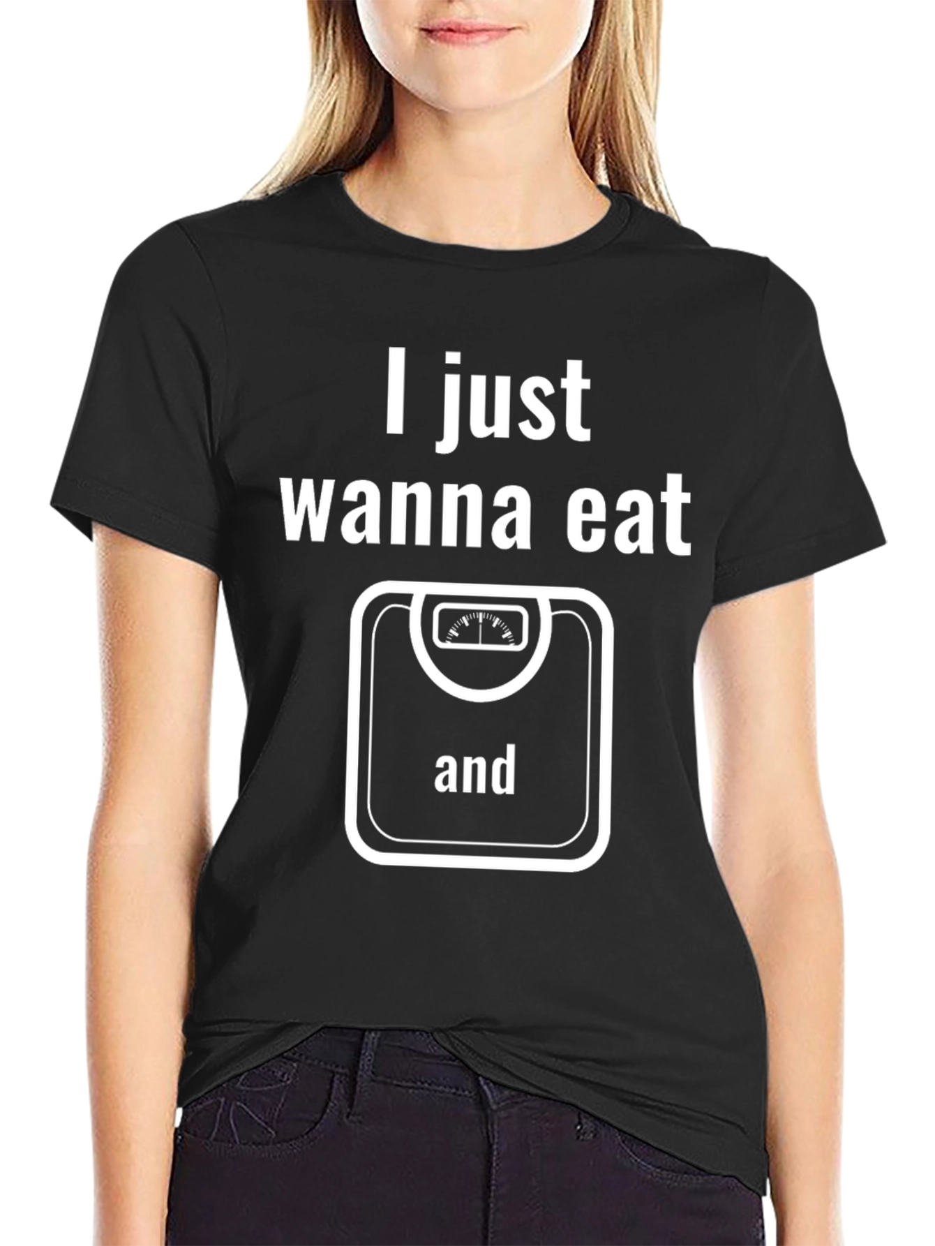 Funny Eat and Weigh Scale T-Shirt