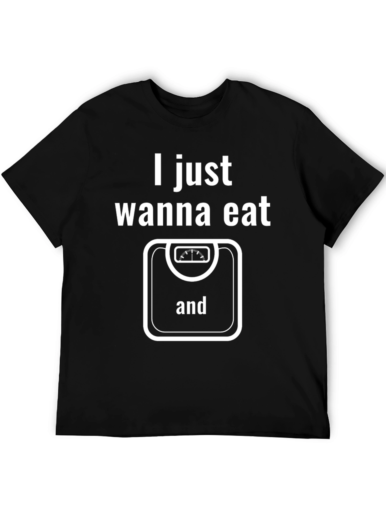 Funny Eat and Weigh Scale T-Shirt