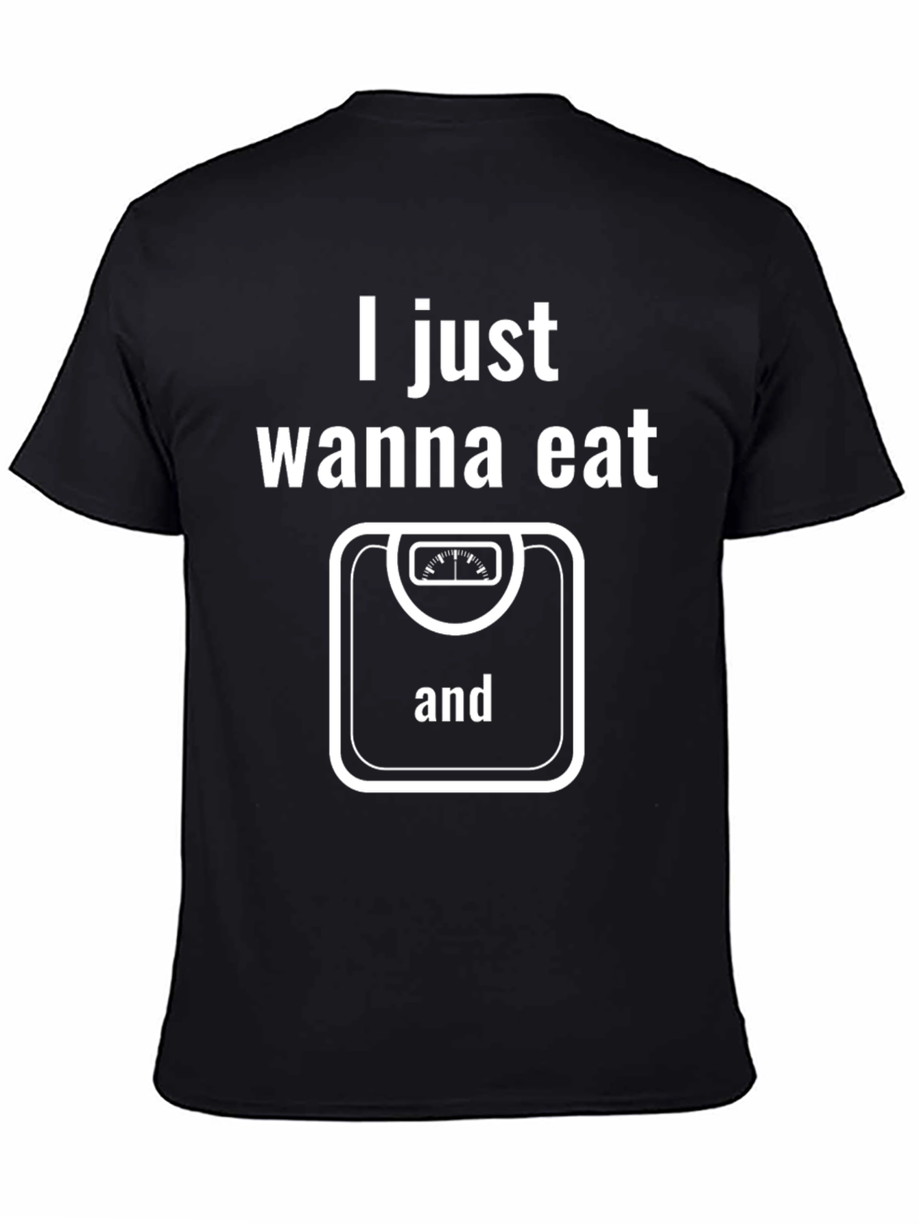 Funny Eat and Weigh Scale T-Shirt