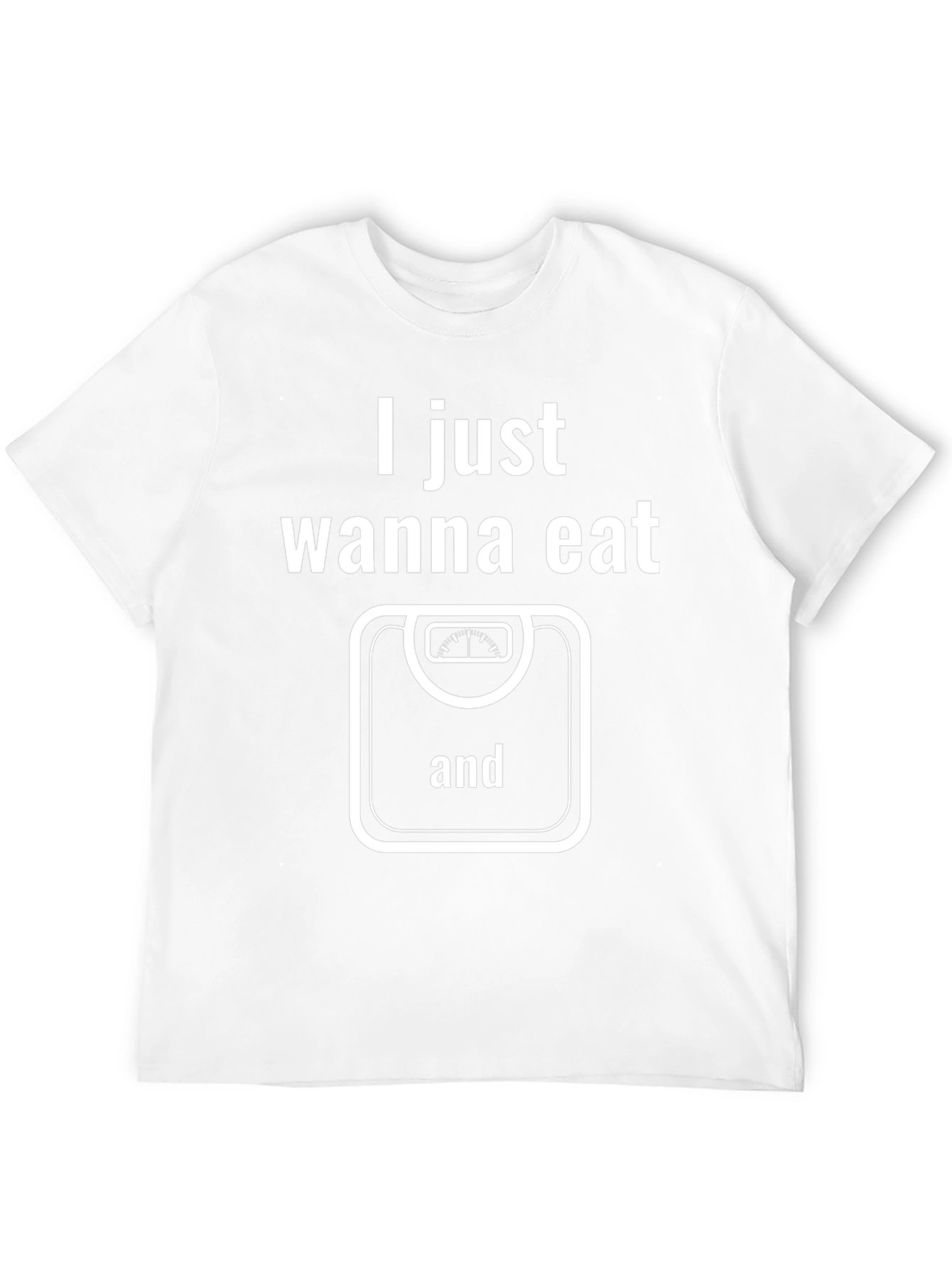 Funny Eat and Weigh Scale T-Shirt