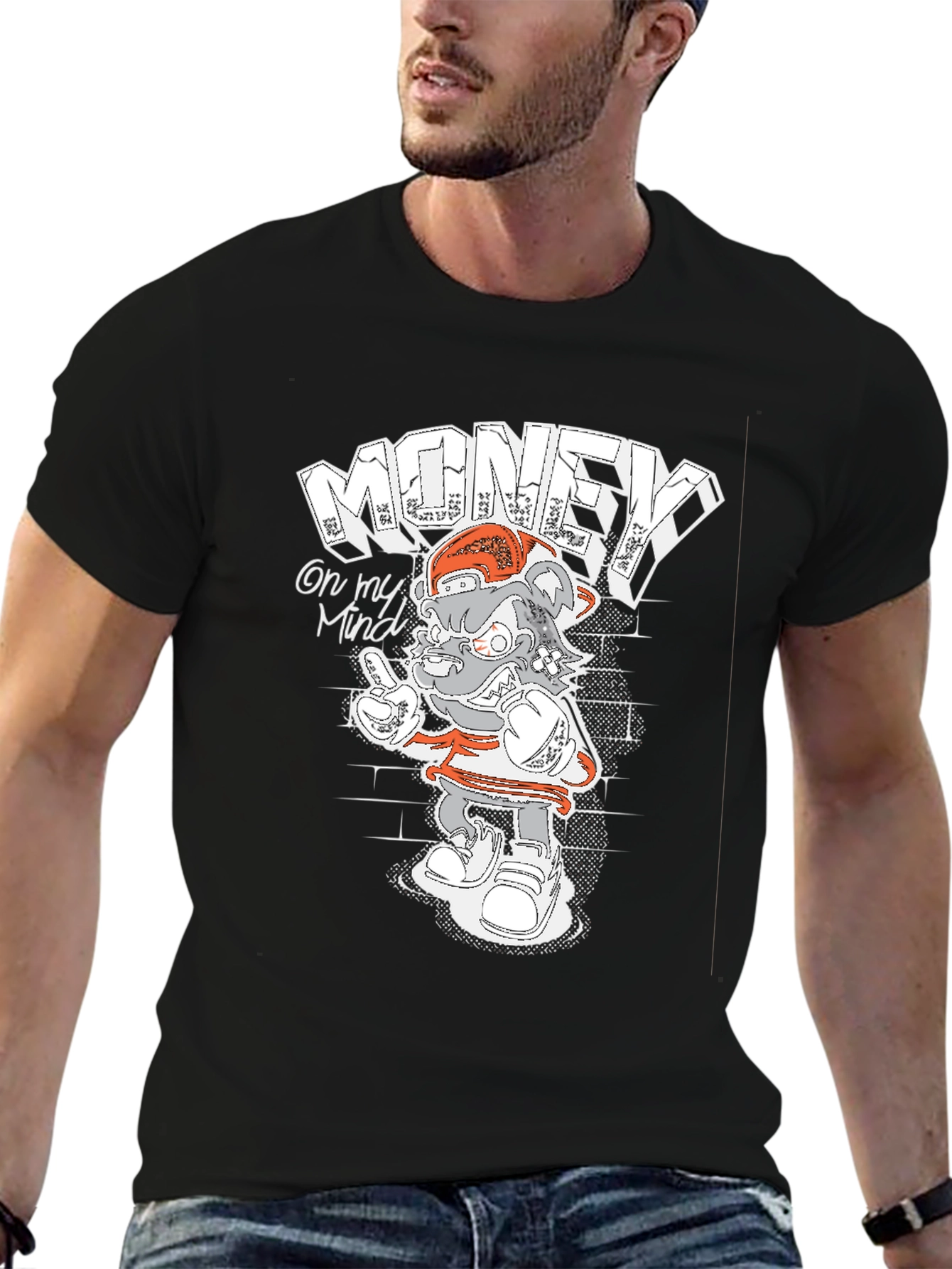 Money On My Mind Graphic T-Shirt