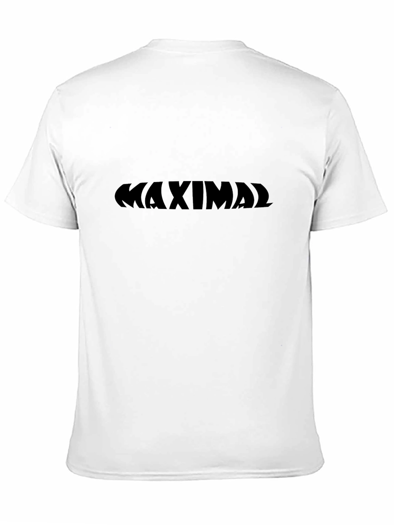 Maximal Graphic Tee - Stylish Black Cotton T-Shirt