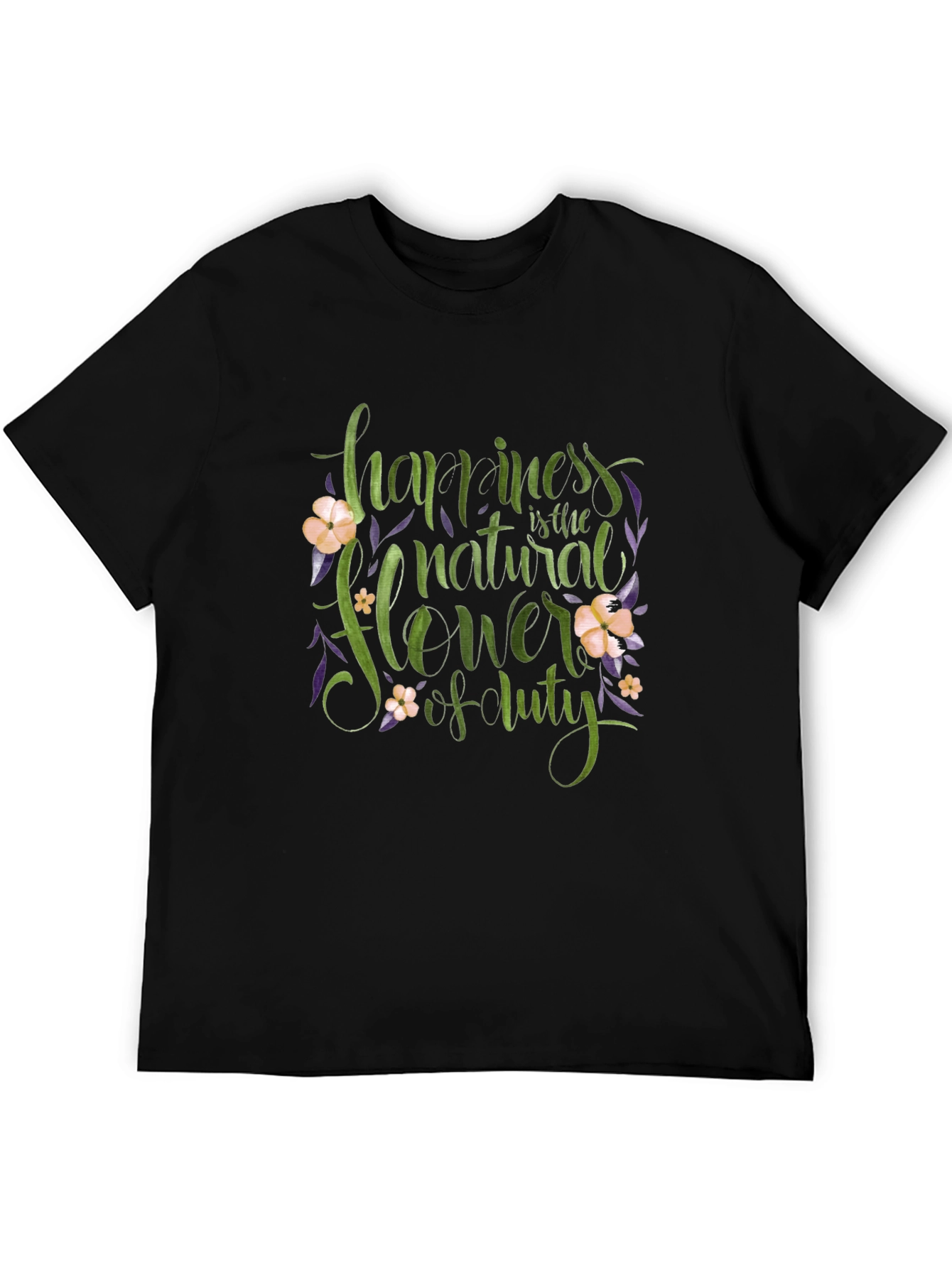 Happiness is the Natural Flower T-Shirt