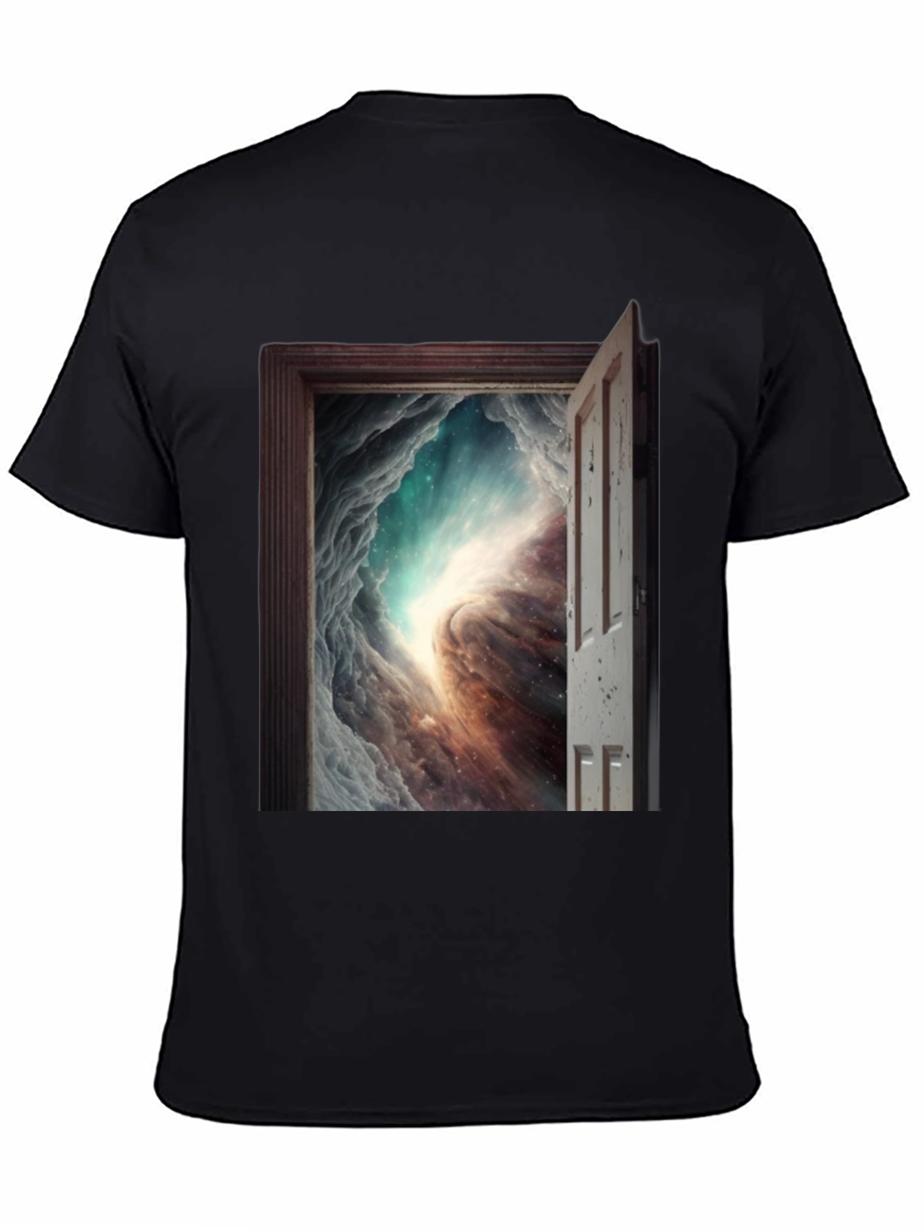 Cosmic Doorway T-Shirt - Black Graphic Tee