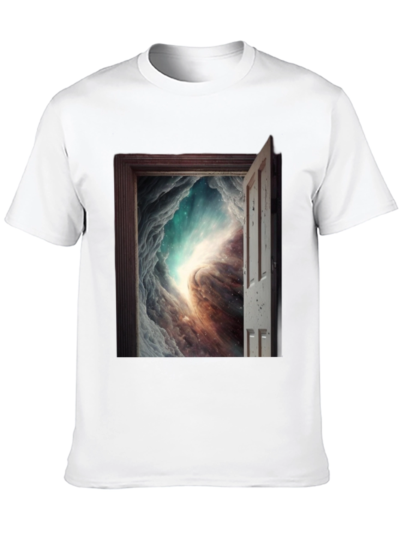 Cosmic Doorway T-Shirt - Black Graphic Tee