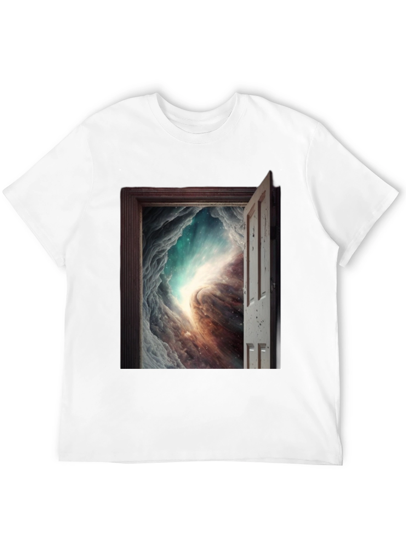 Cosmic Doorway T-Shirt - Black Graphic Tee