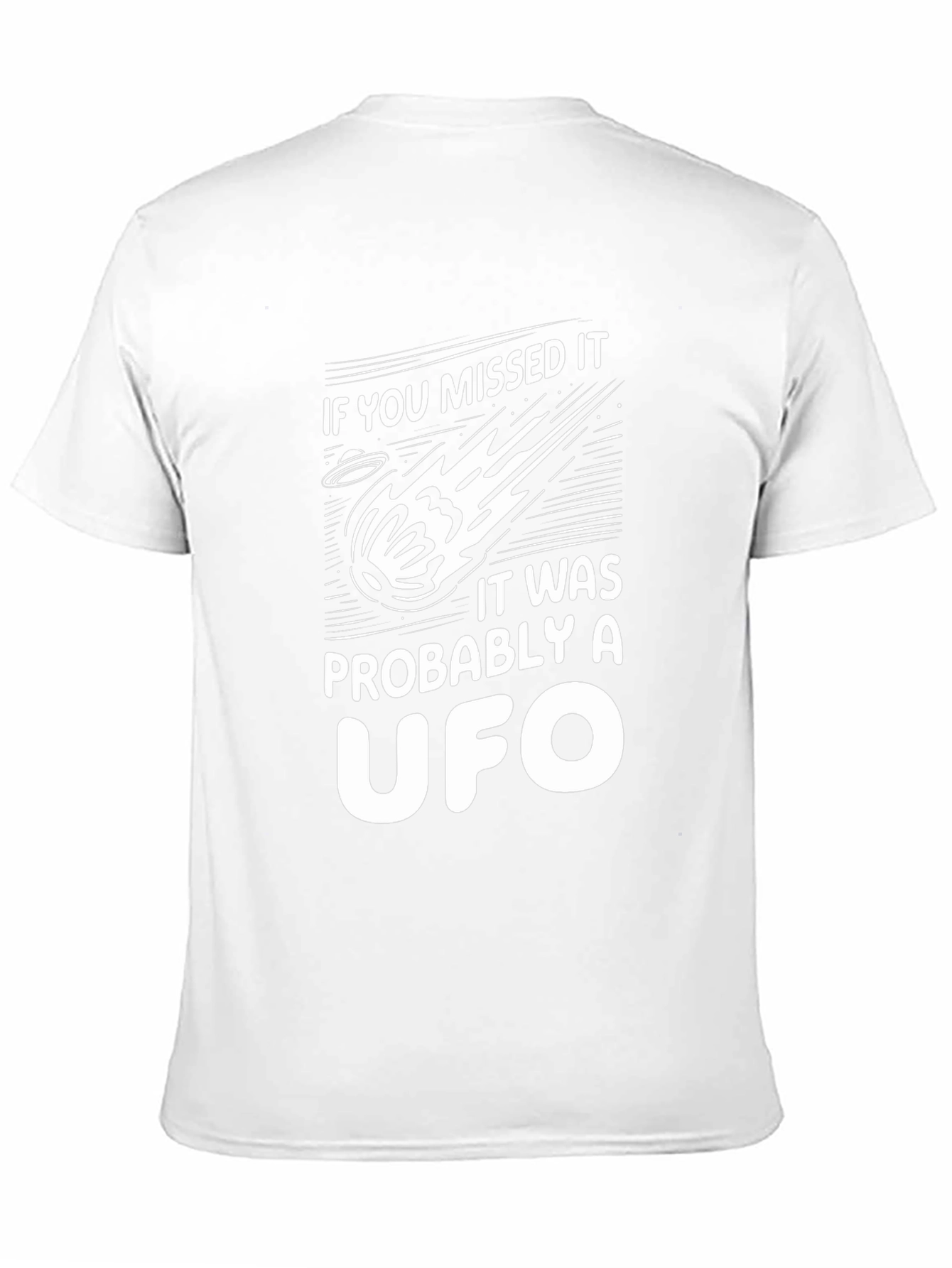 UFO Graphic Tee - If You Missed It T-Shirt