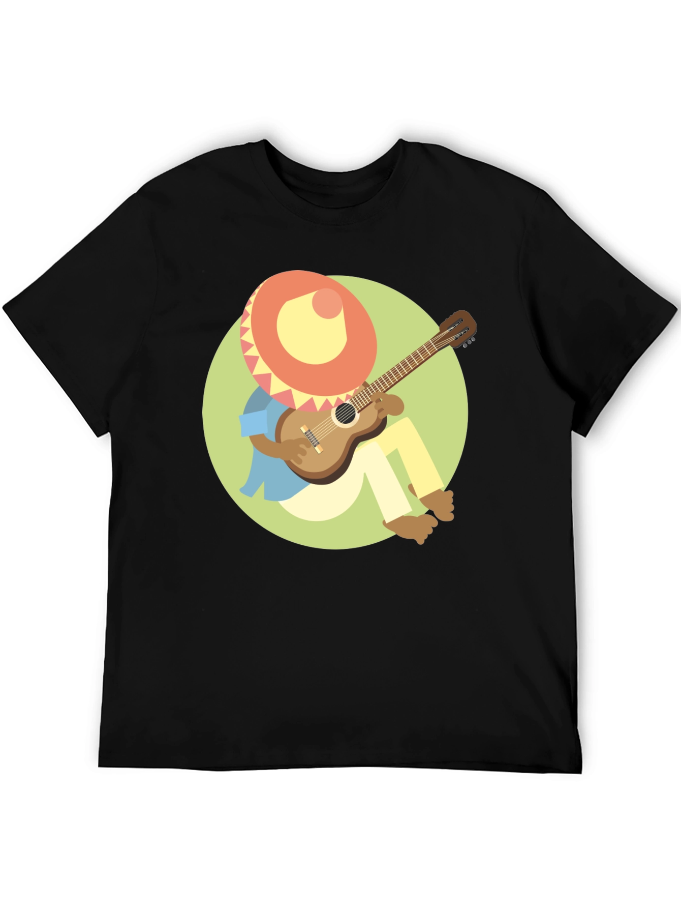 Mariachi Guitar Player Graphic Tee