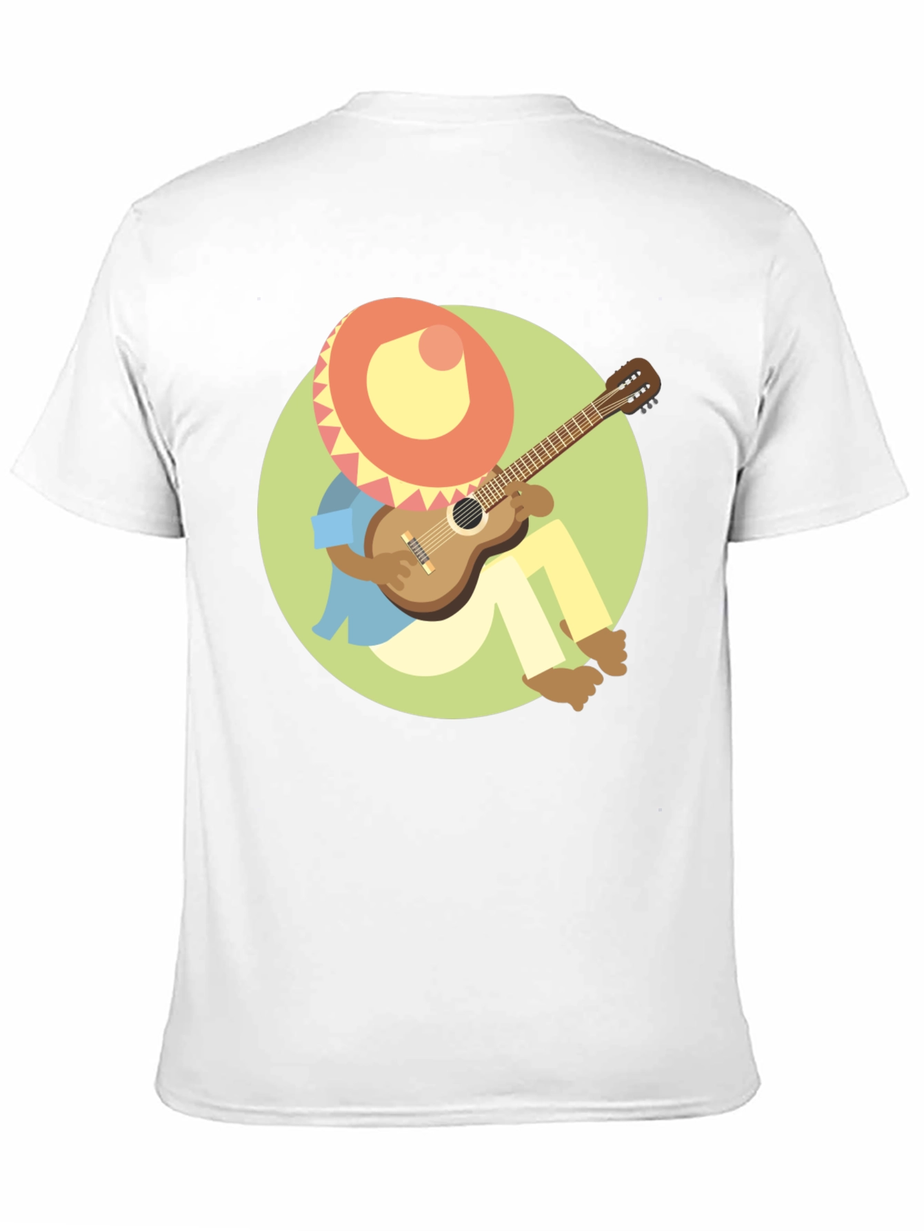 Mariachi Guitar Player Graphic Tee
