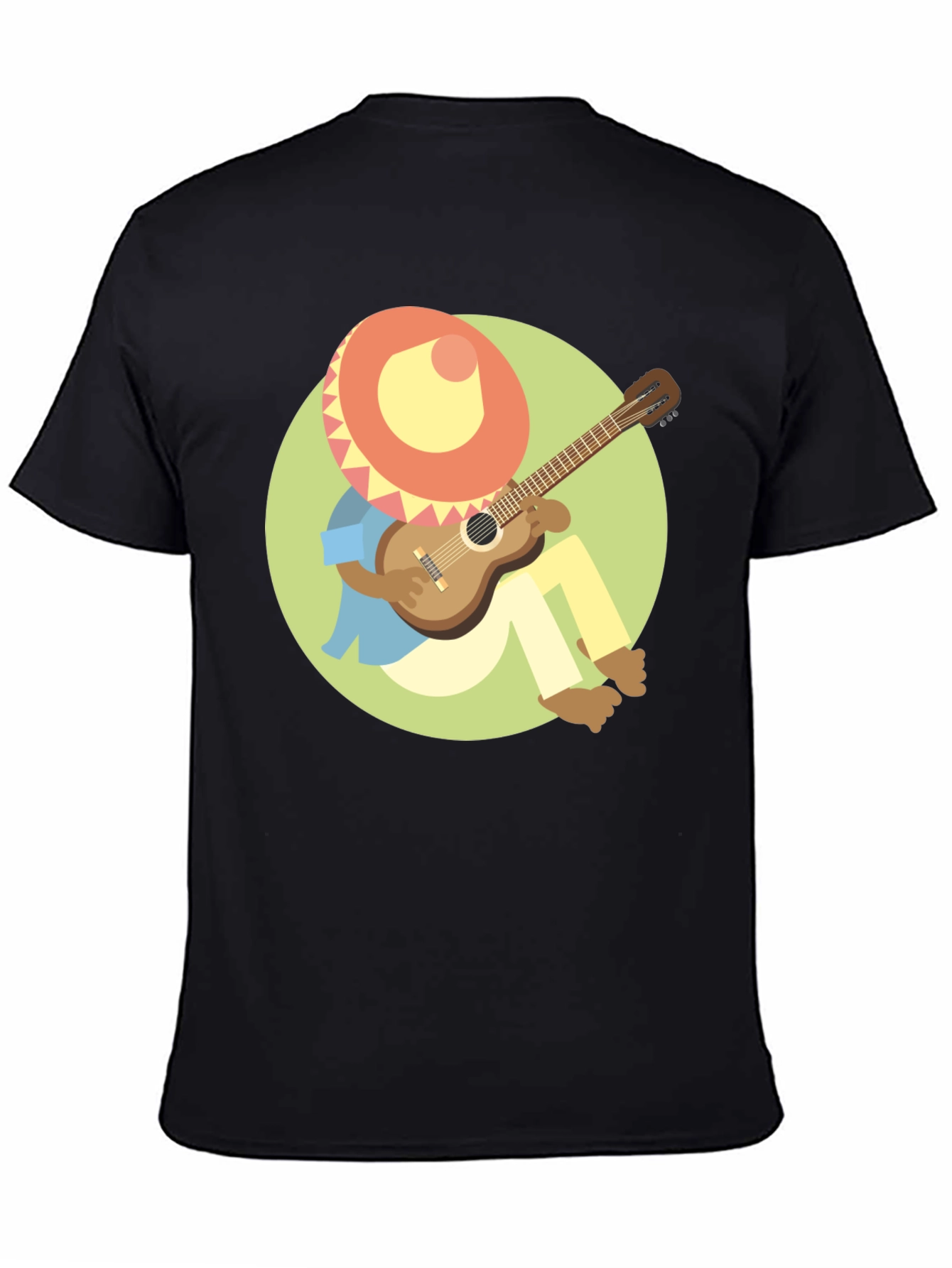 Mariachi Guitar Player Graphic Tee