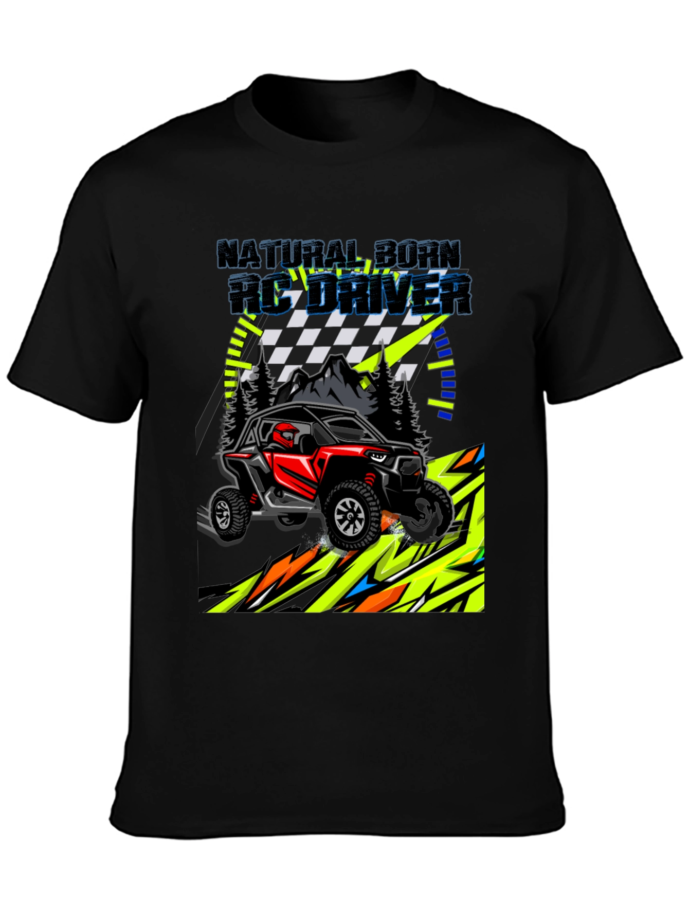 Natural Born RC Driver Graphic T-Shirt