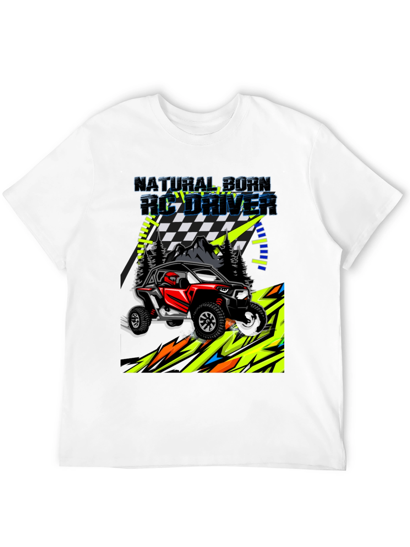 Natural Born RC Driver Graphic T-Shirt