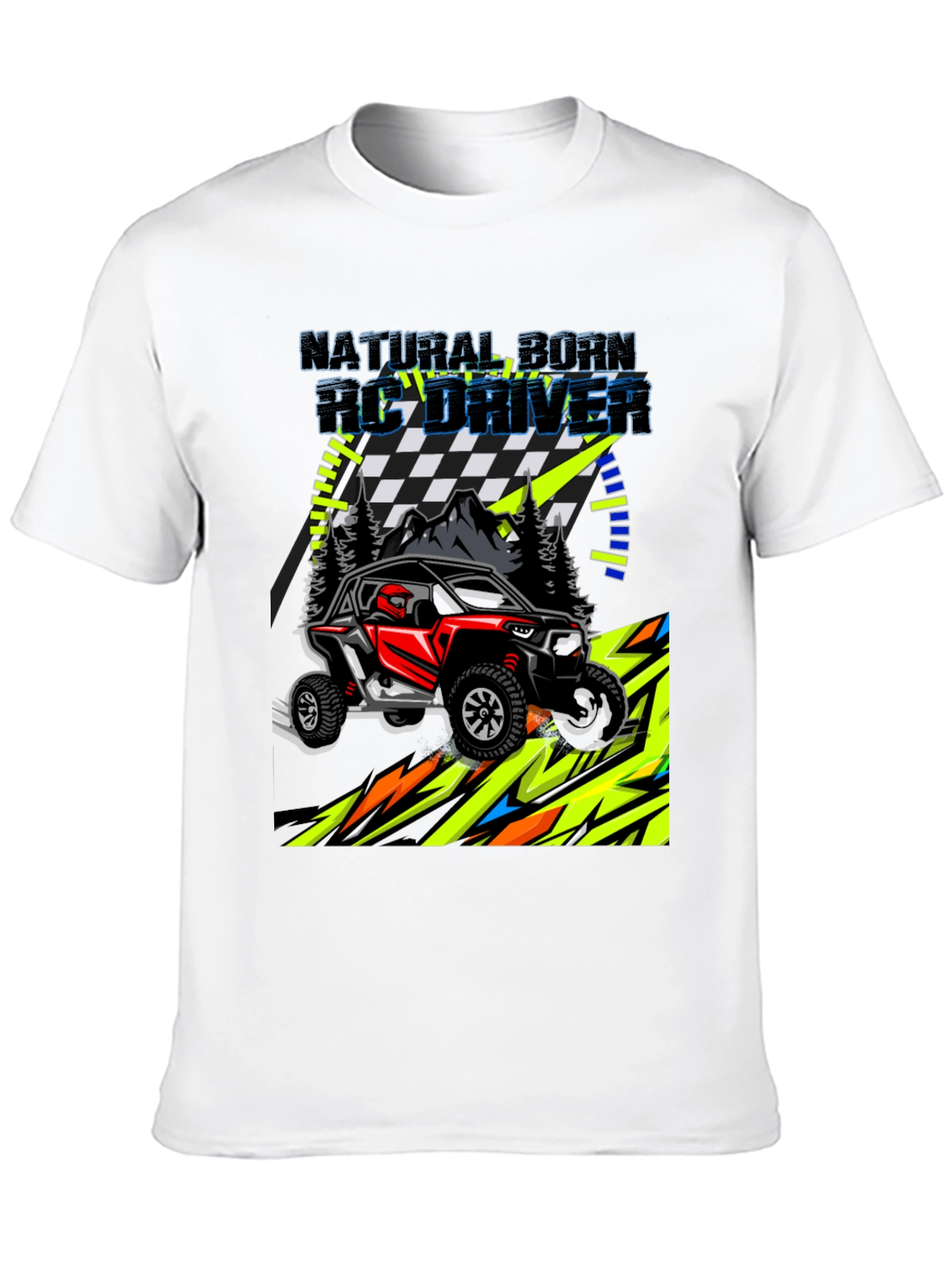 Natural Born RC Driver Graphic T-Shirt