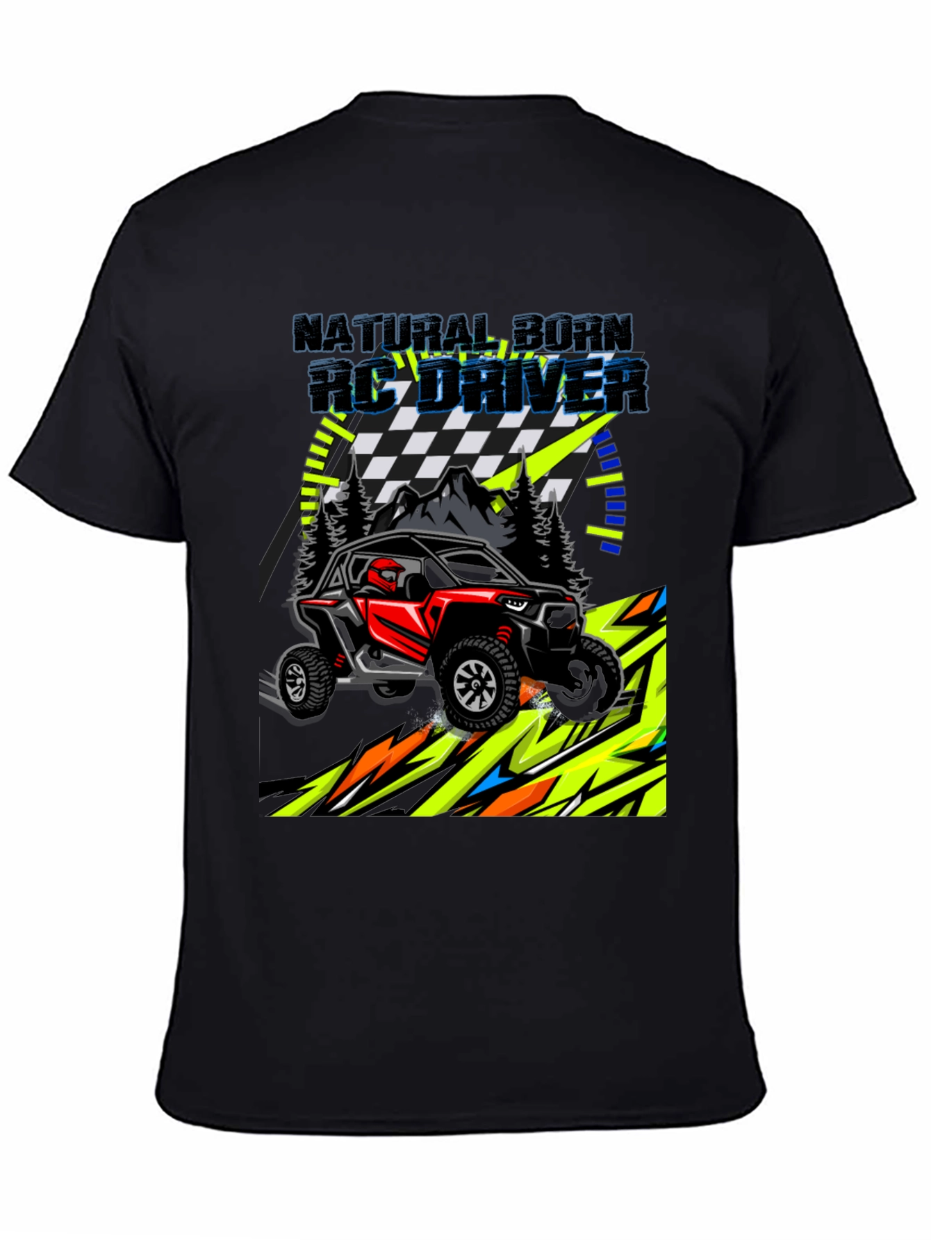 Natural Born RC Driver Graphic T-Shirt