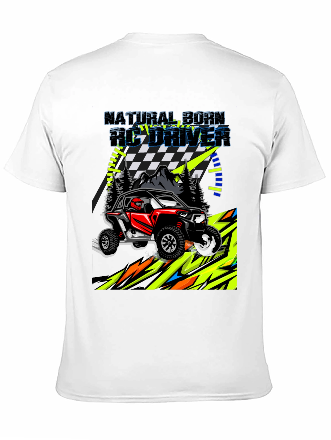 Natural Born RC Driver Graphic T-Shirt