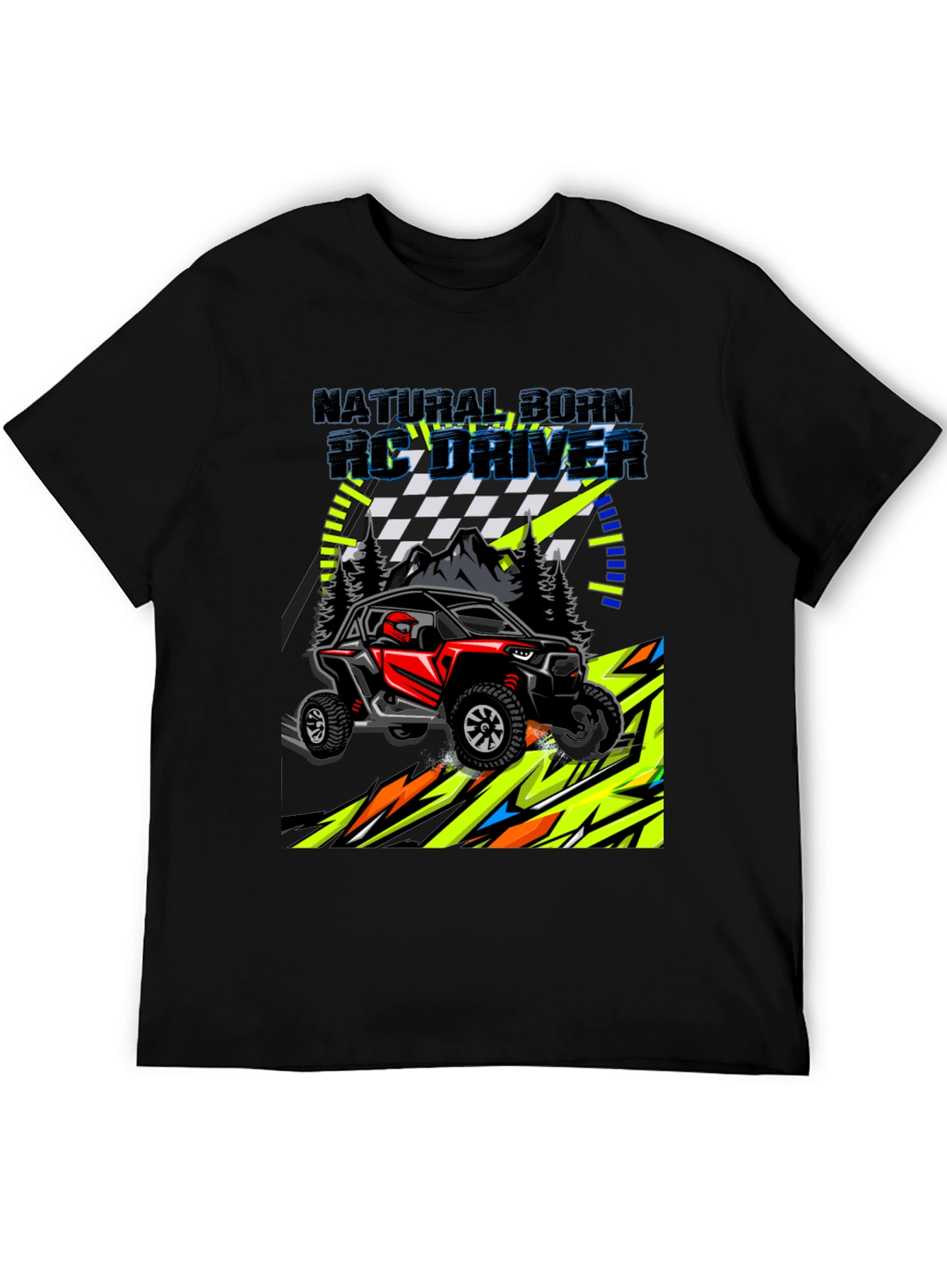 Natural Born RC Driver Graphic T-Shirt