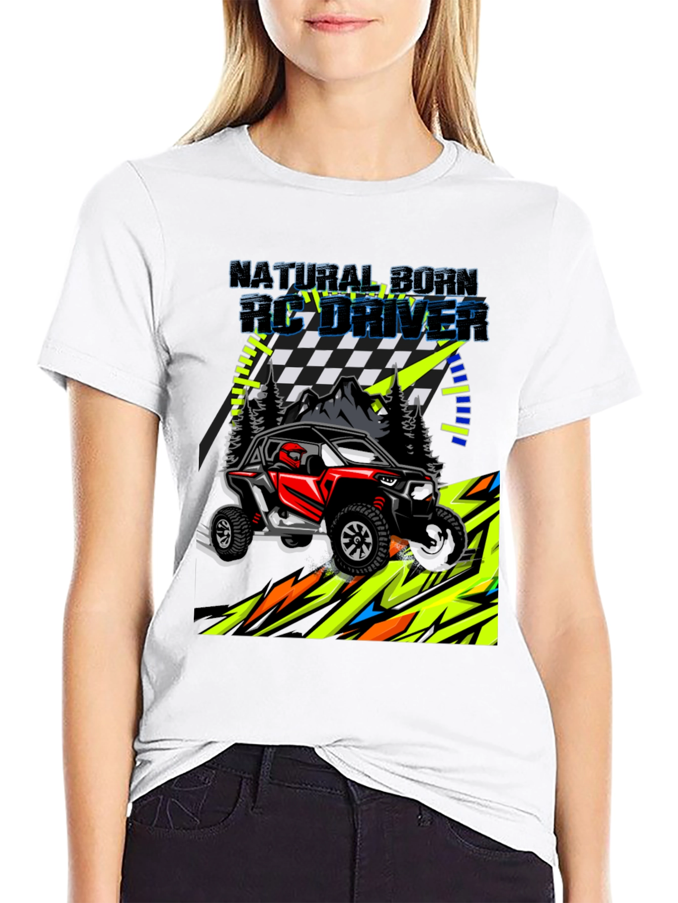 Natural Born RC Driver Graphic T-Shirt