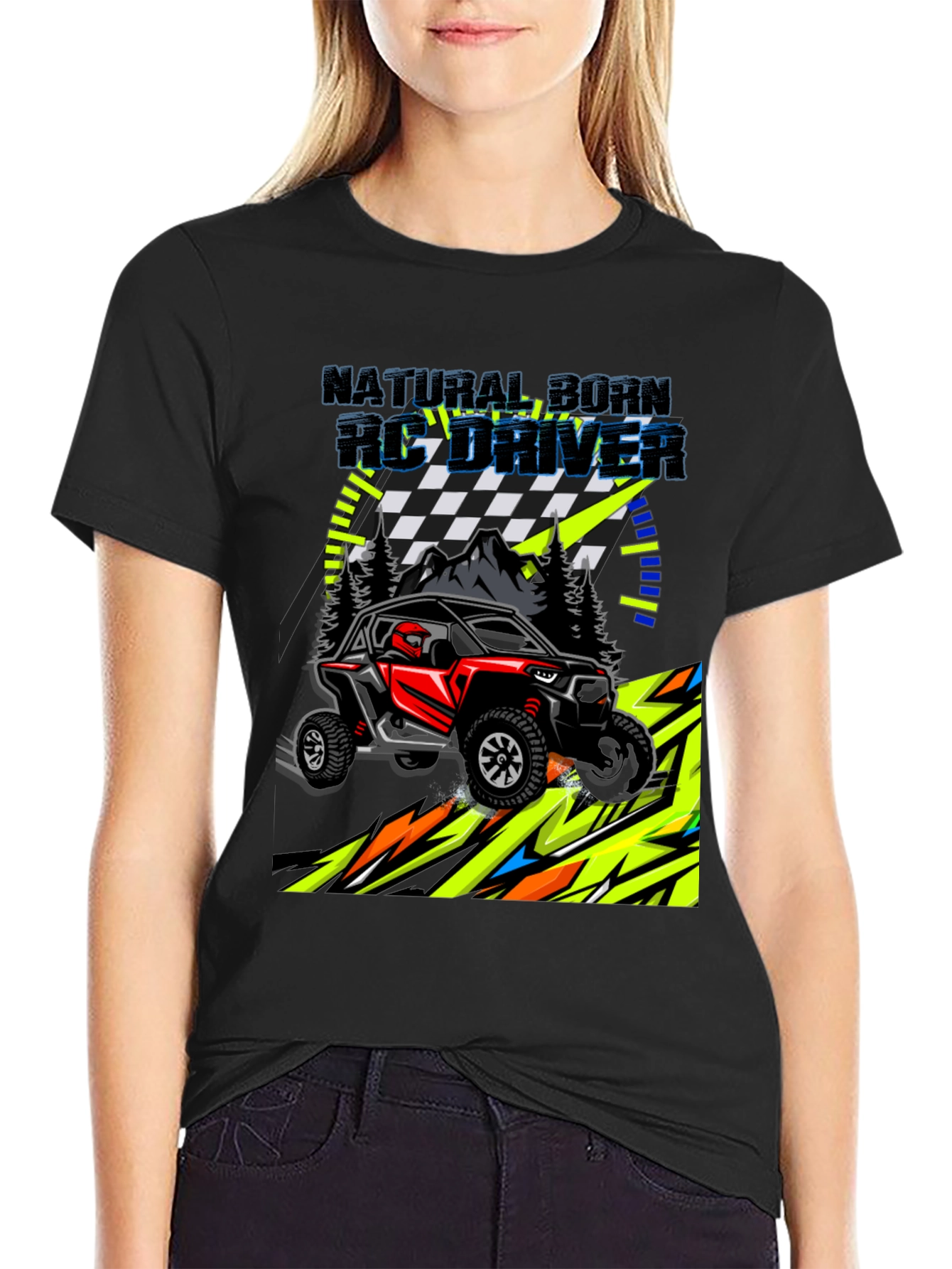 Natural Born RC Driver Graphic T-Shirt