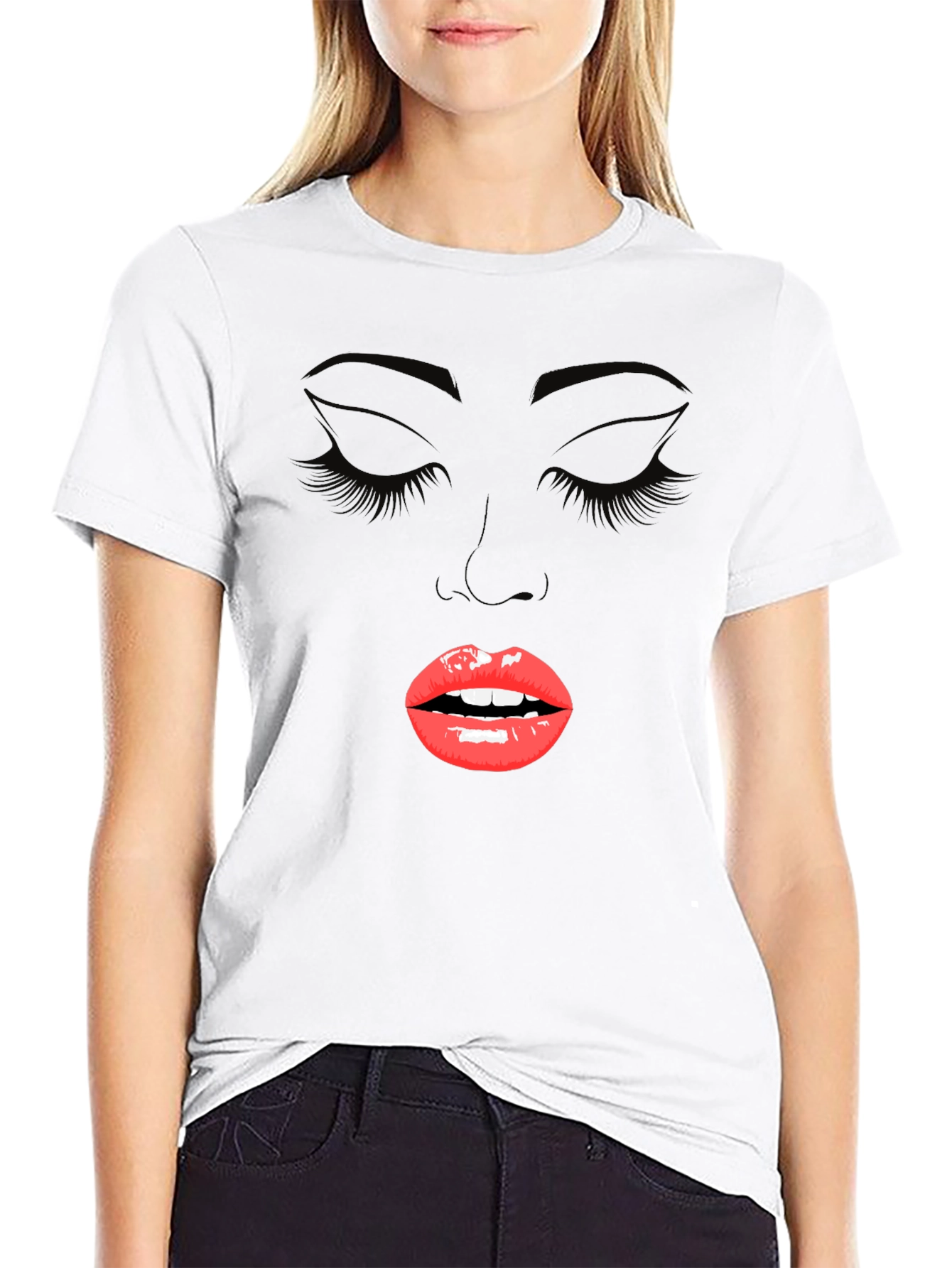 Graphic Face T-Shirt