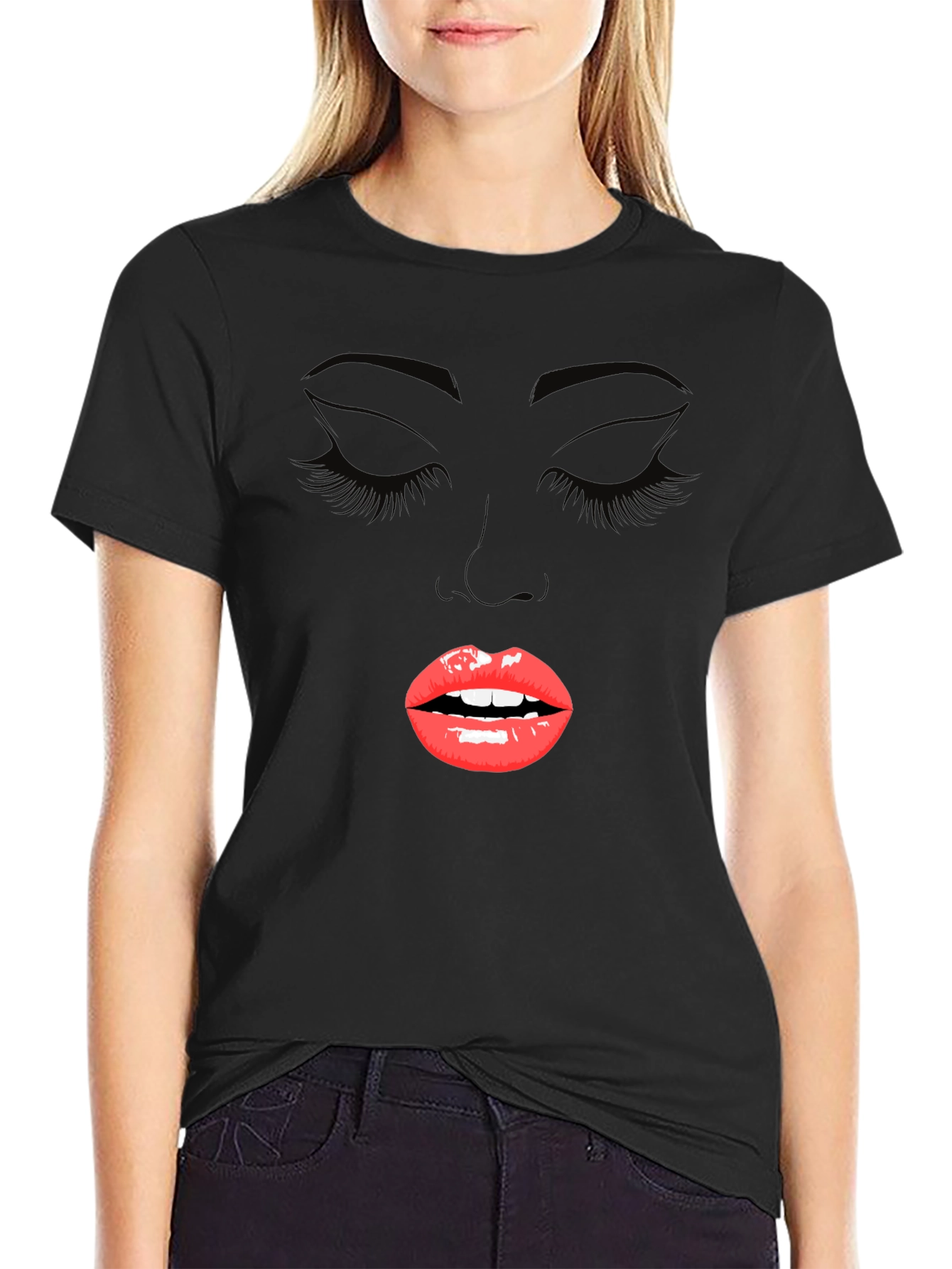 Graphic Face T-Shirt