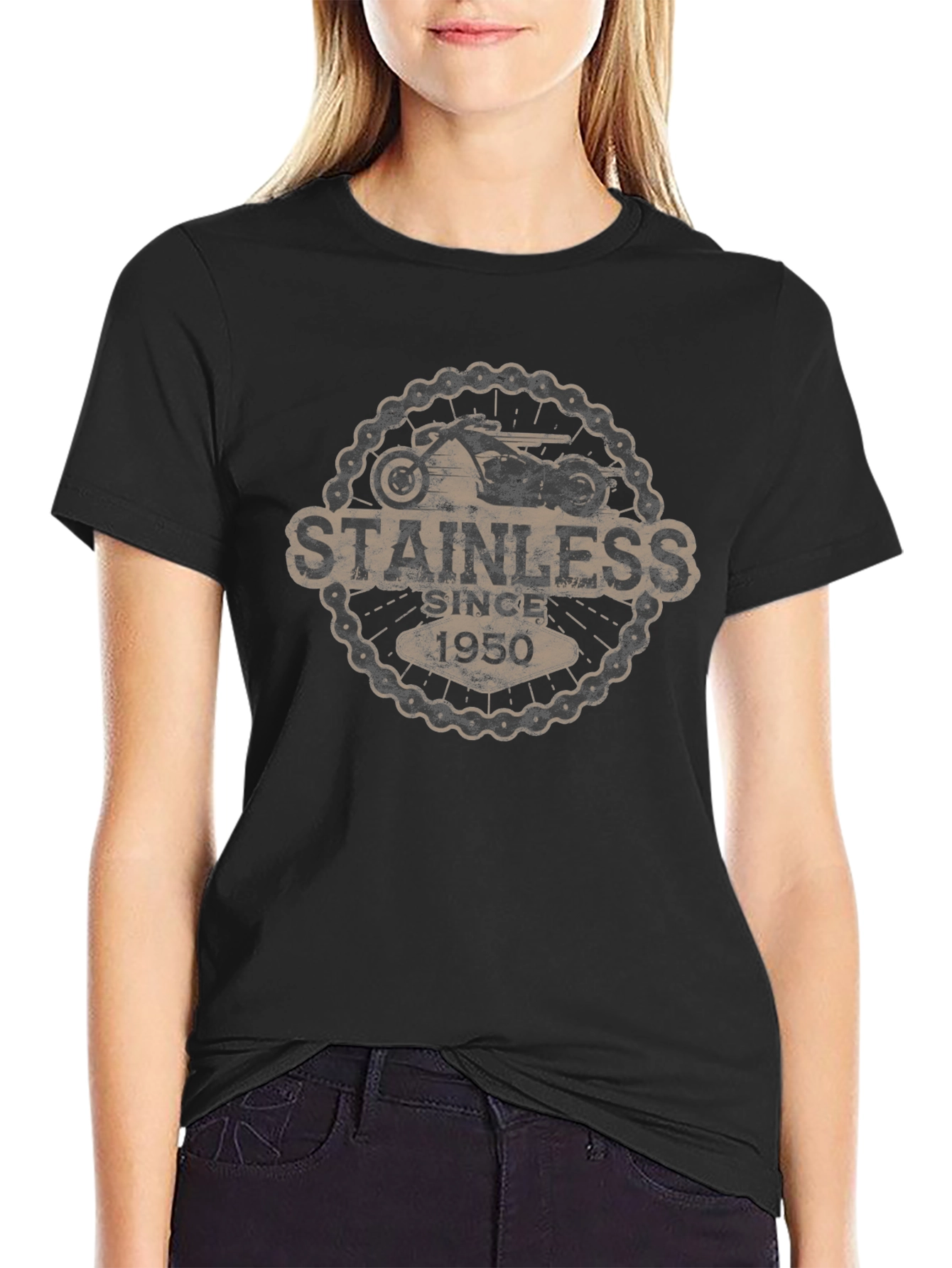 Stainless Since 1950 Motorcycle T-Shirt