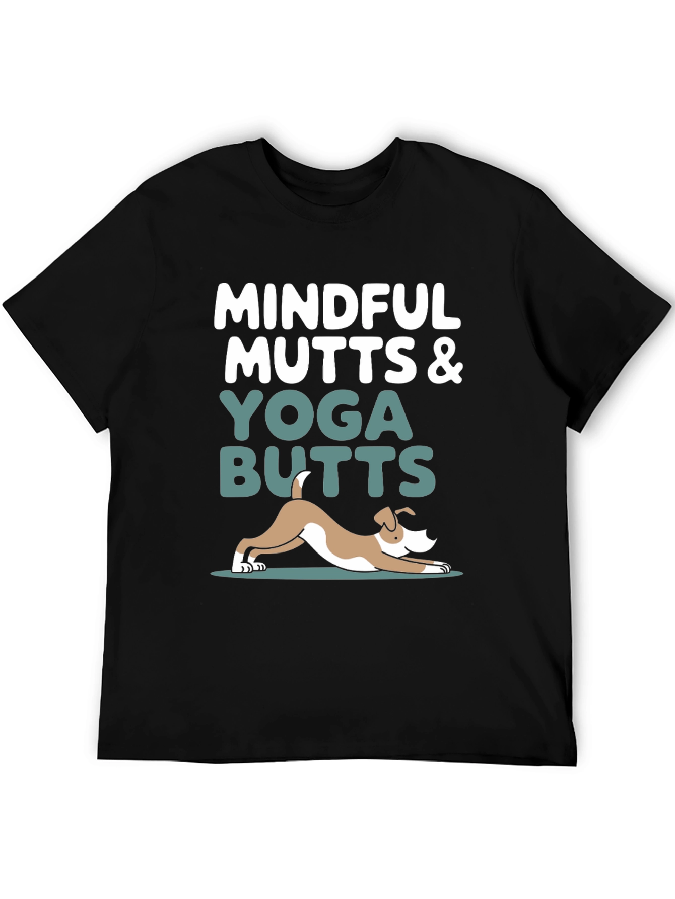 Mindful Mutts & Yoga Butts Graphic Tee